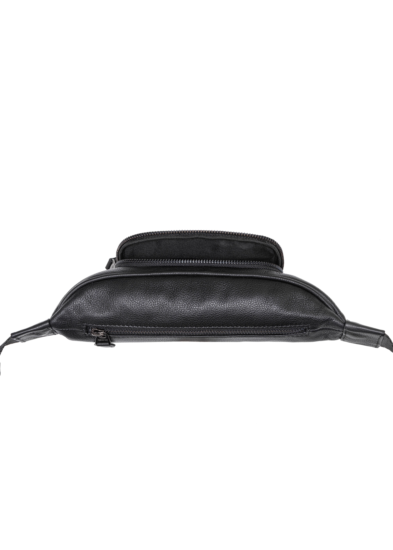 Skórzana nerka męska z logo TORMS-0280B-99(W23)-06