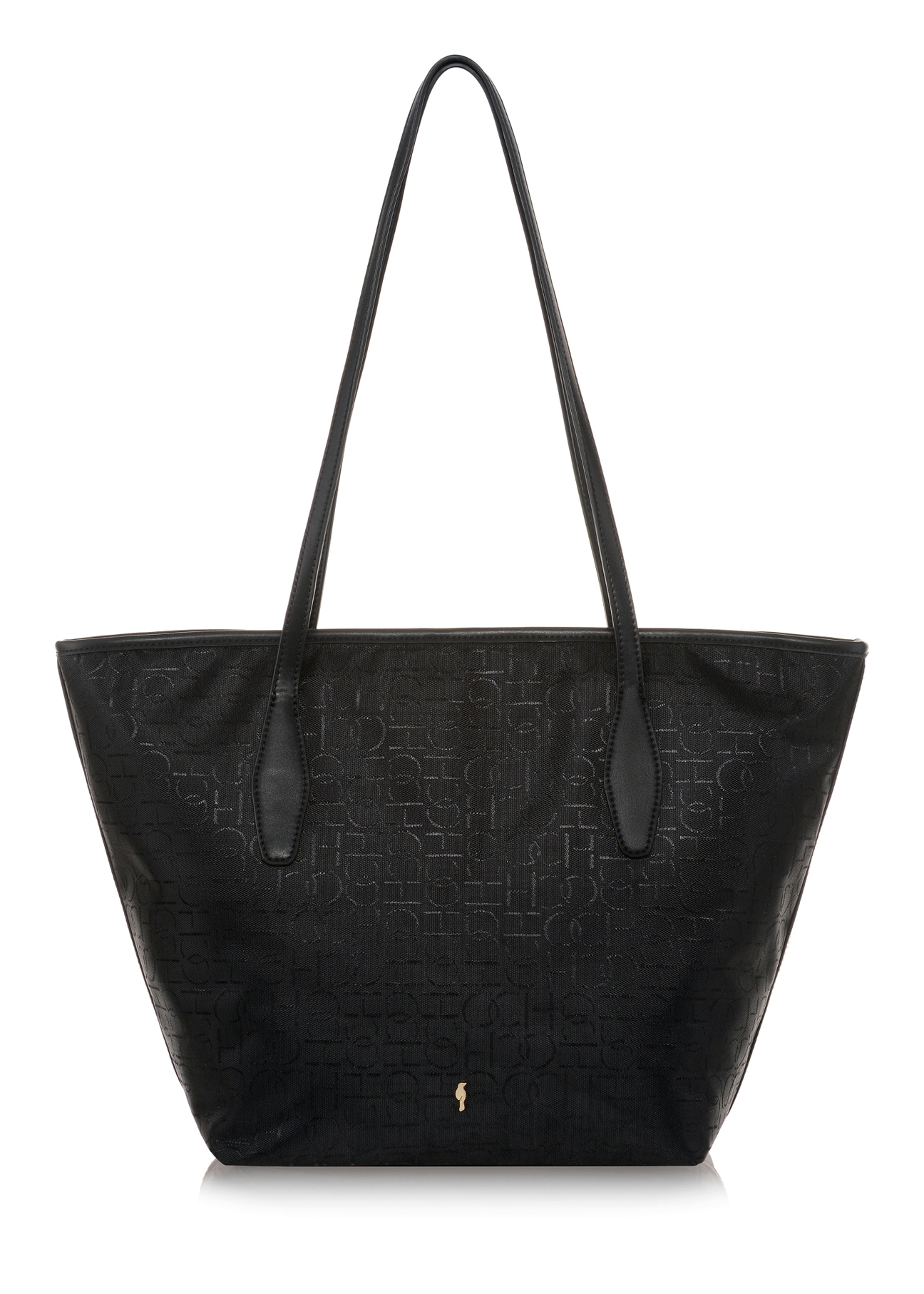 Torebka damska shopper z monogramem TOREN-0242-99(W23)-01