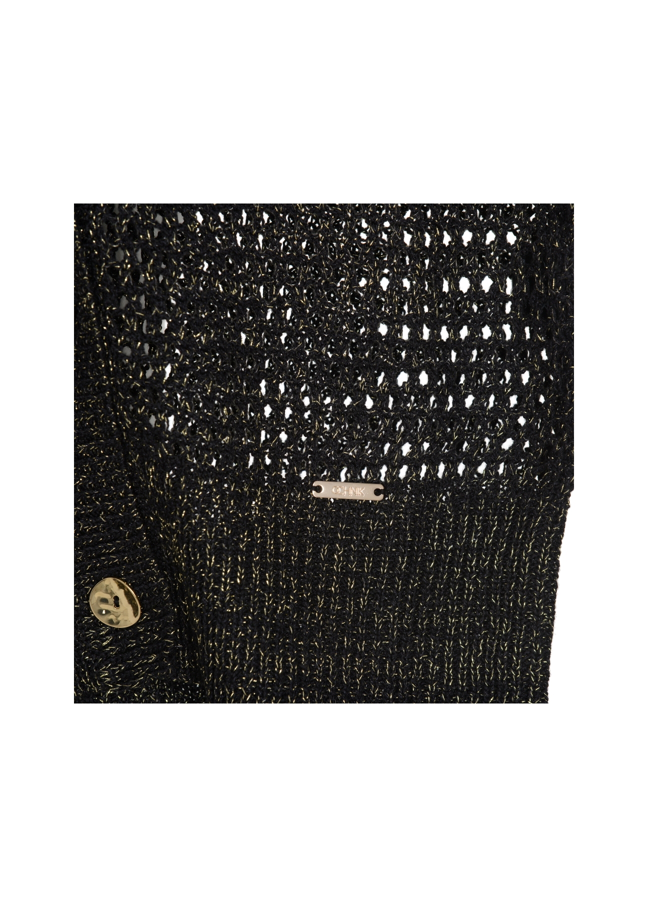 Sweter zapinany ażurowy damski SWEDT-0158-99(W22)-04