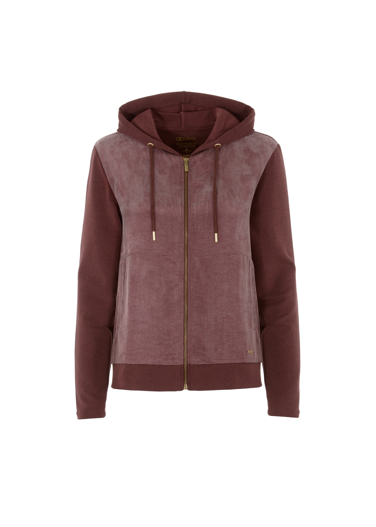 Bluza dresowa damska rozpinana BLZDT-0064-49(Z21)-04