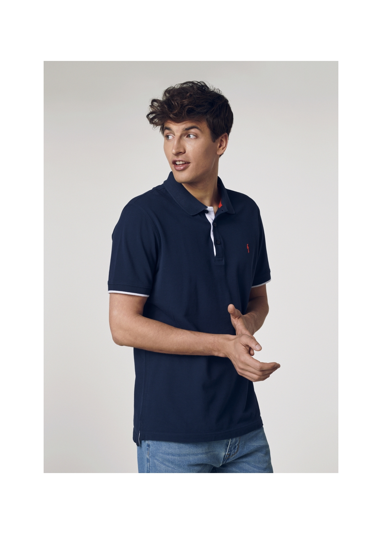 Koszulka polo POLMT-0042-69(W21)-01