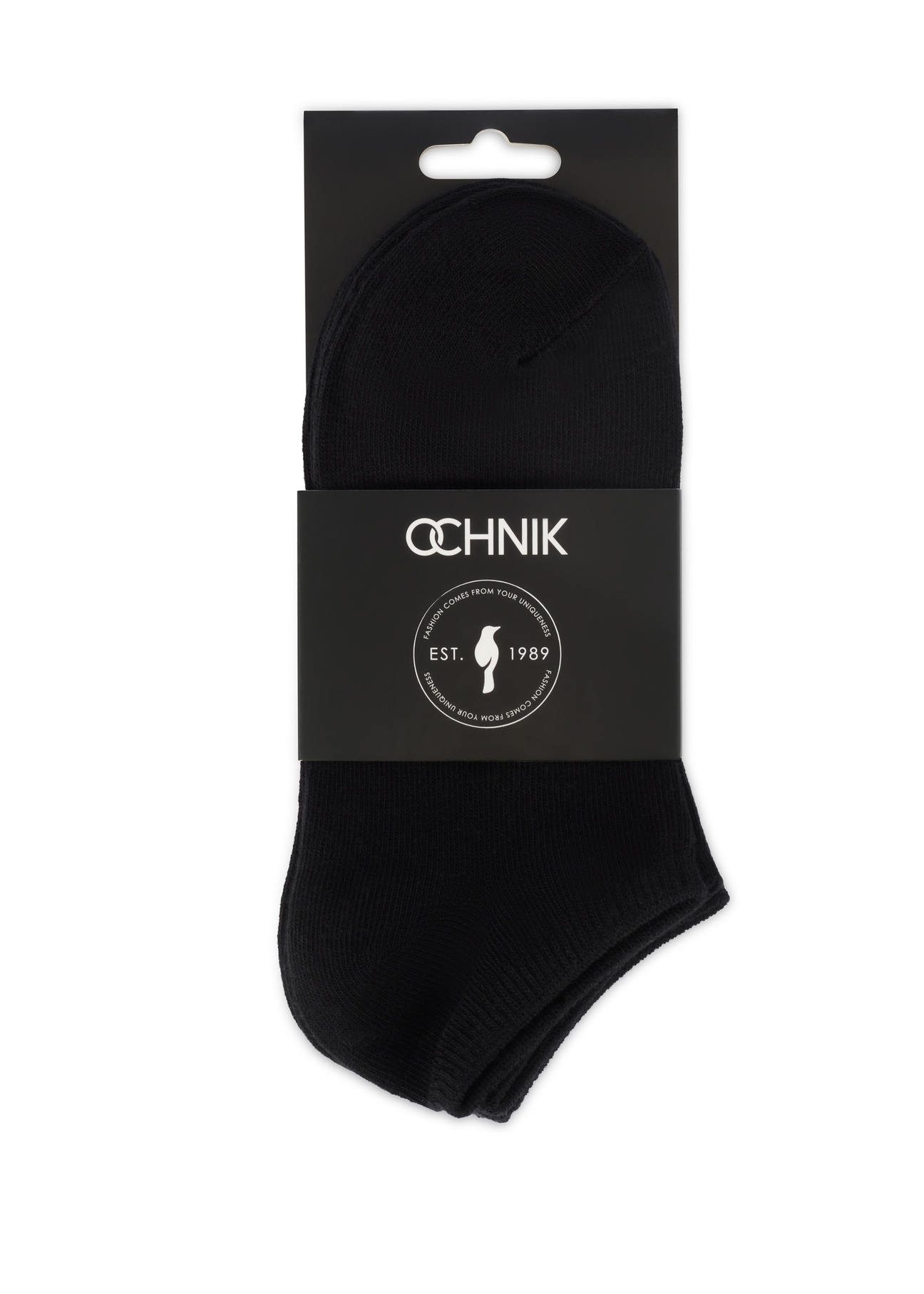 Zestaw czarnych krótkich skarpet damskich ZESDT-0041-99(Z25)