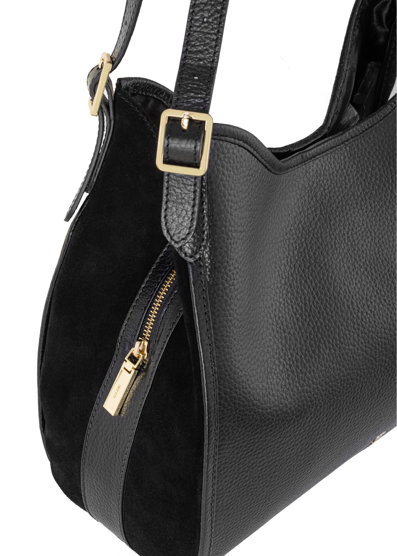 Skórzana torebka damska w stylu hobo TORES-0933-99(Z23)-06