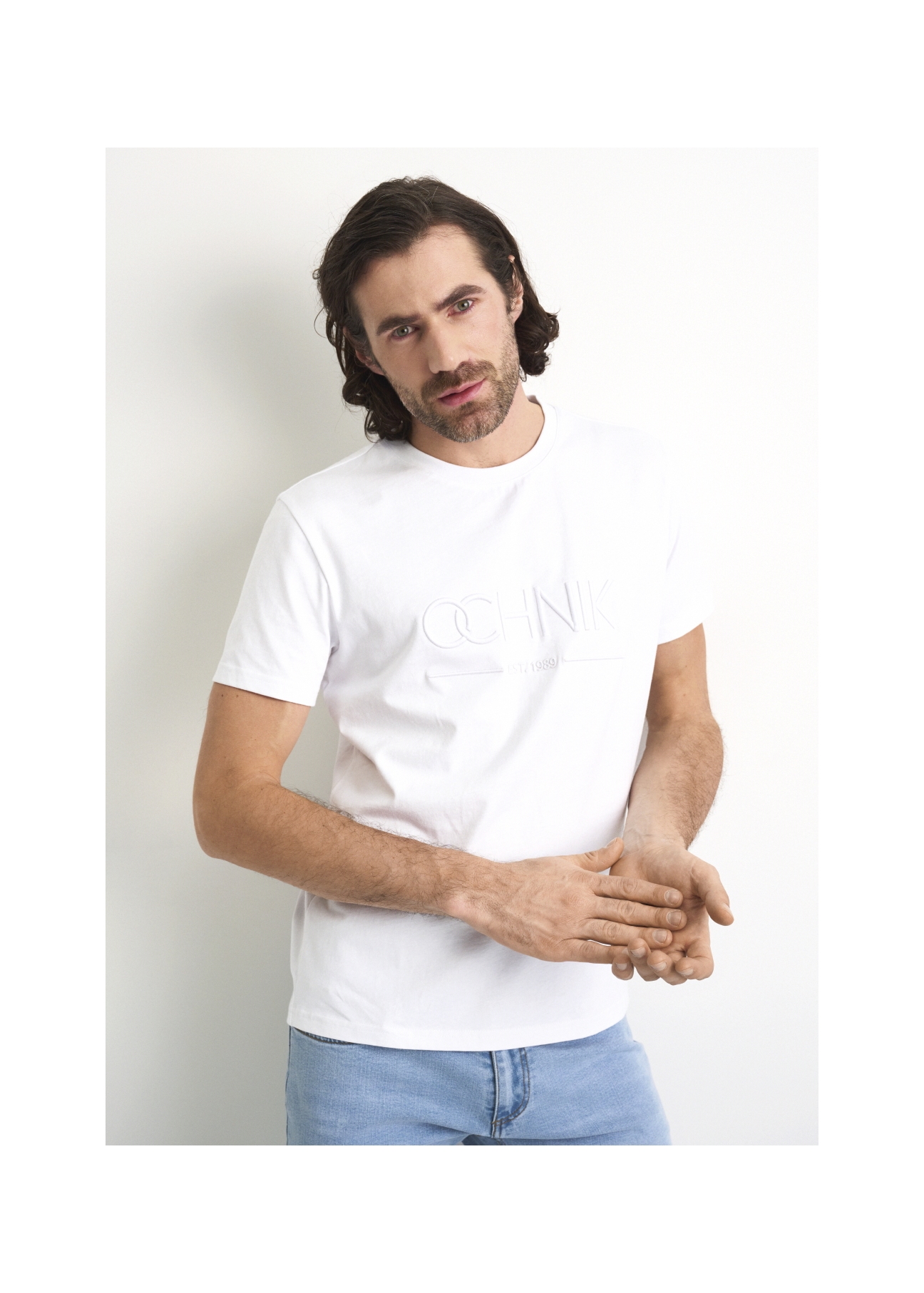 T-shirt męski TSHMT-0074-11(W22)-01