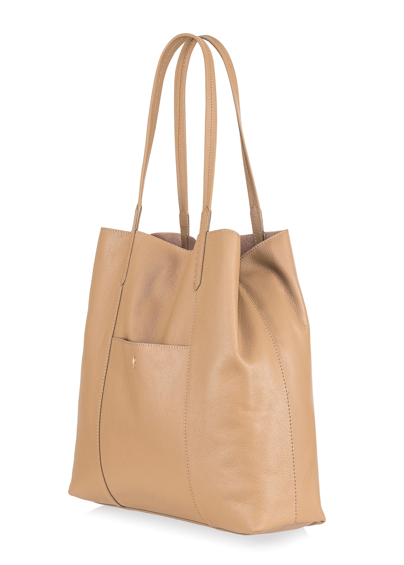 Skórzana torebka damska shopper TORES-0899-81(W23)-02