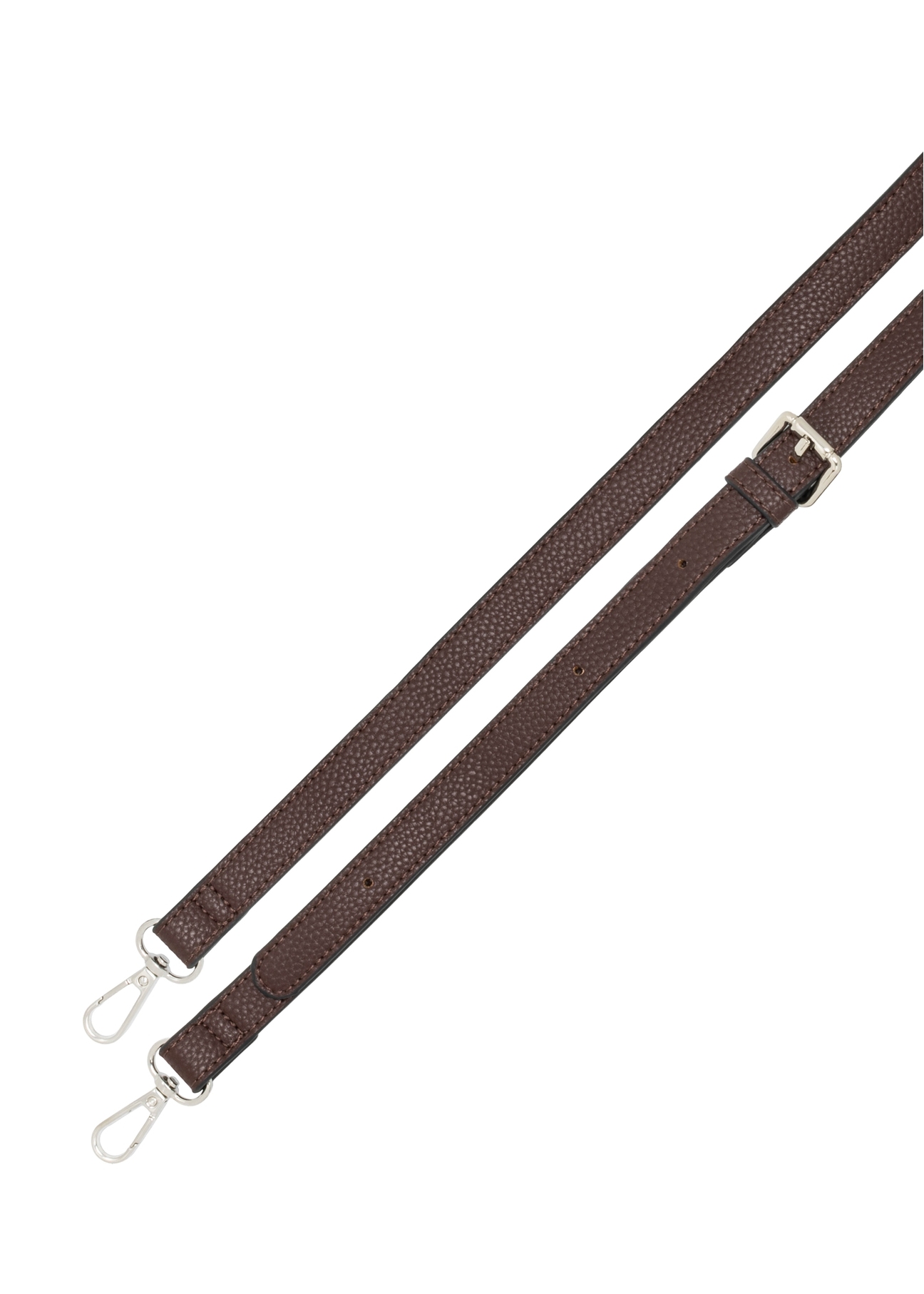 Bordowa torebka dwukomorowa na ramię TOREC-0405-4D(Z26)