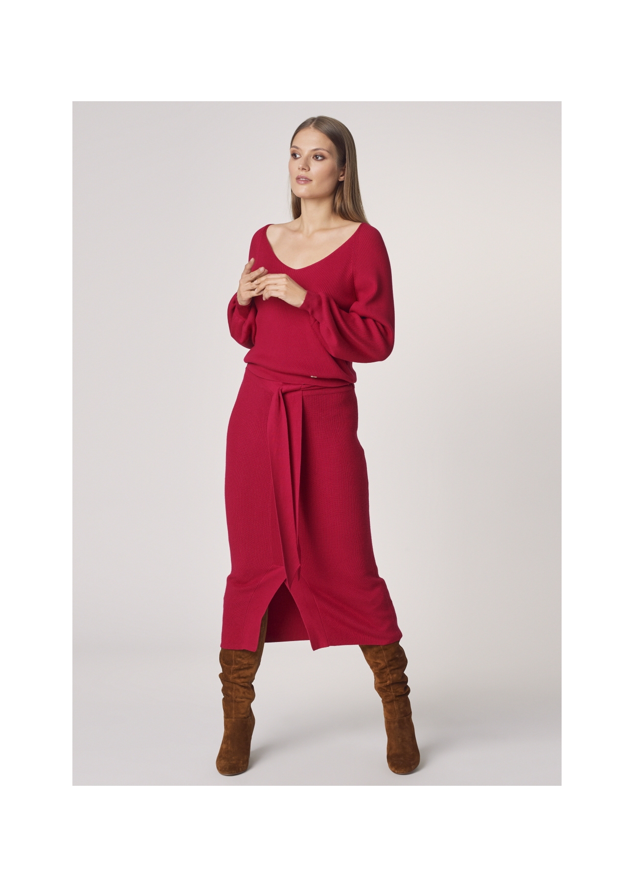 Spódnica damska SPCDT-0047-31(Z21)-02