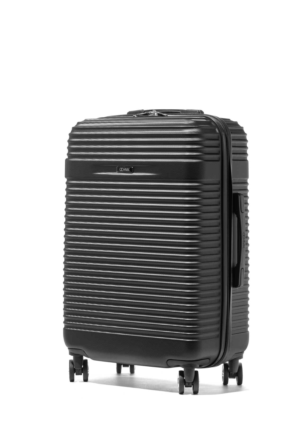Komplet walizek na kółkach 19'/24'/28' WALAB-0040-99(W26) - widok produktu po skosie, na białym tle. 
