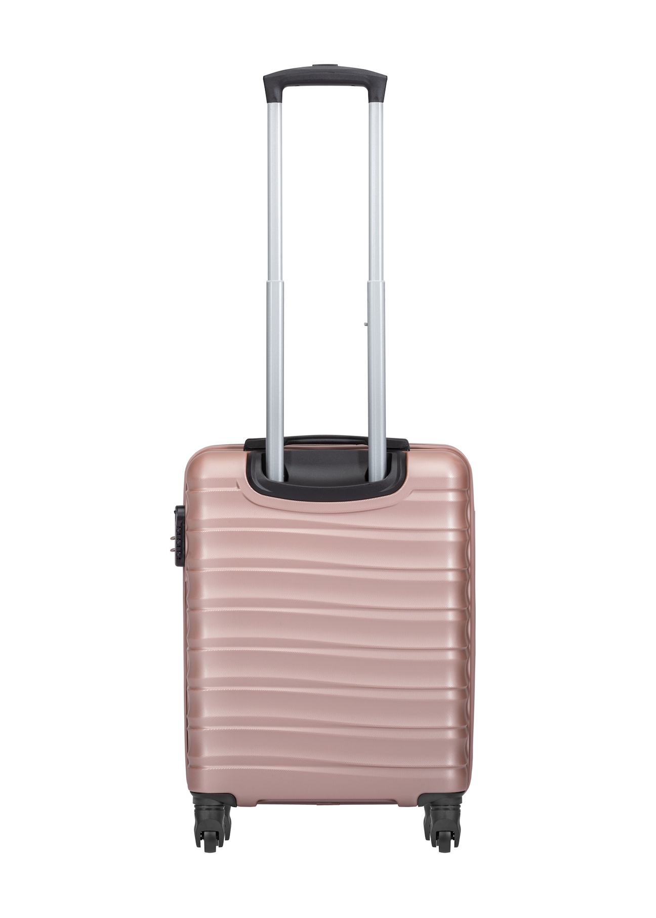 Komplet walizek na kółkach 19'/24'/28' WALAB-0081-5X(W26), widok produktu z tyłu na białym tle.