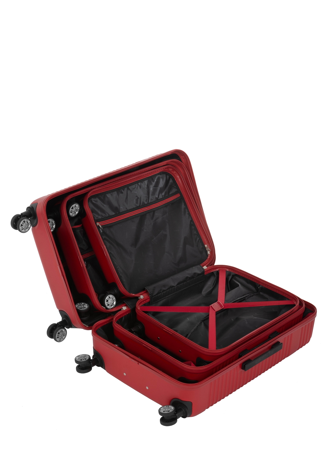 Komplet walizek na kółkach 19'/24'/28' WALAB-0040-42(W23)-10