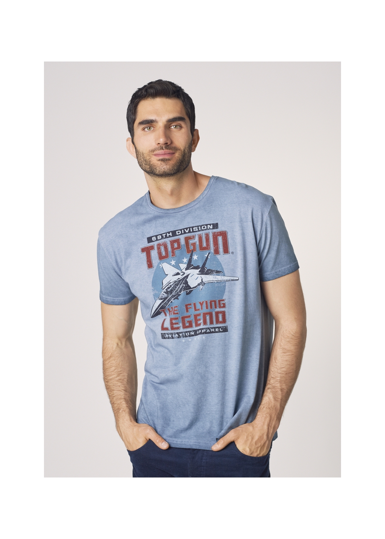 T-shirt męski TSHMT-0067-69(Z21)-01