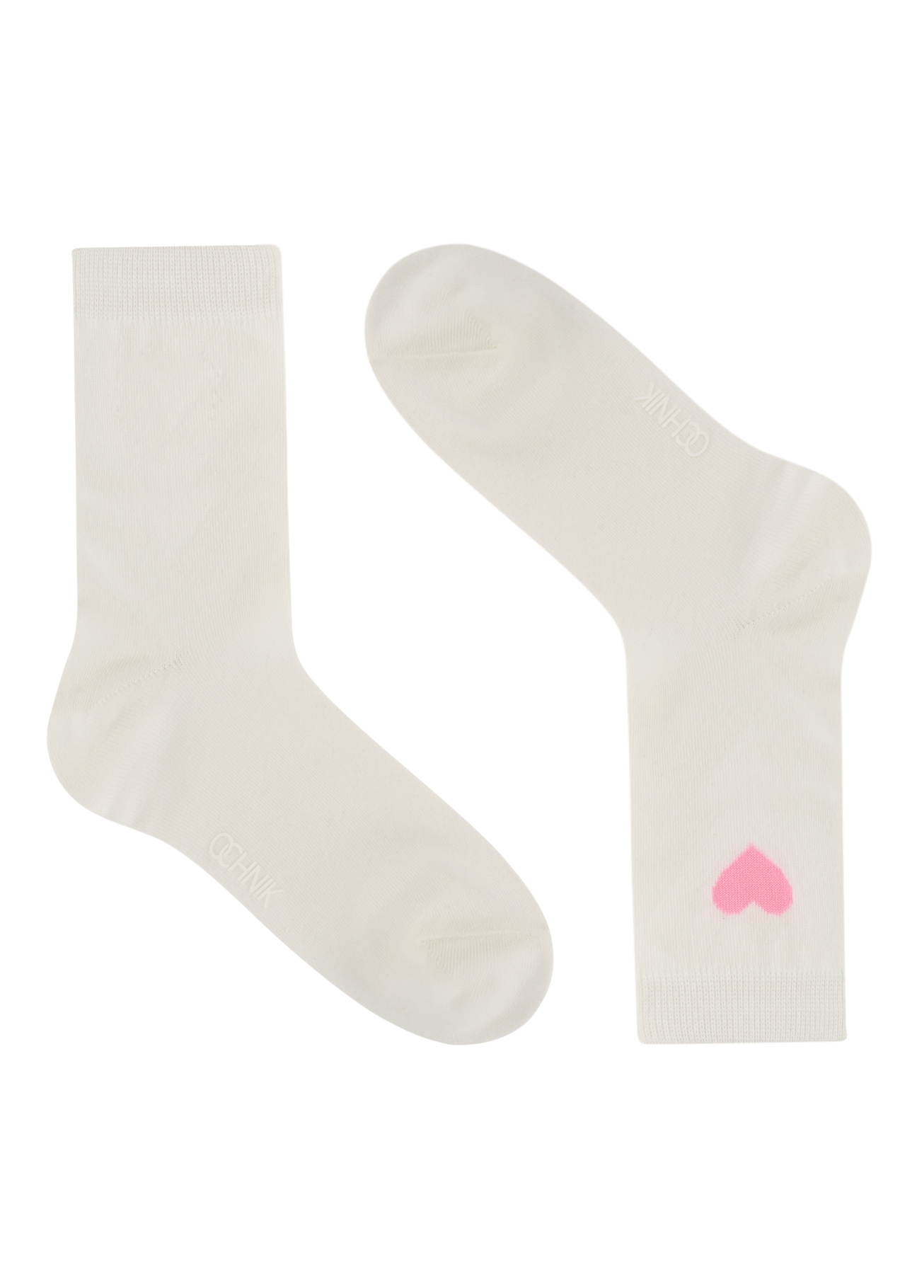 Zestaw długich skarpet damskich ZESDT-0042-0B(W26) - widok produktu od góry, na białym tle. 