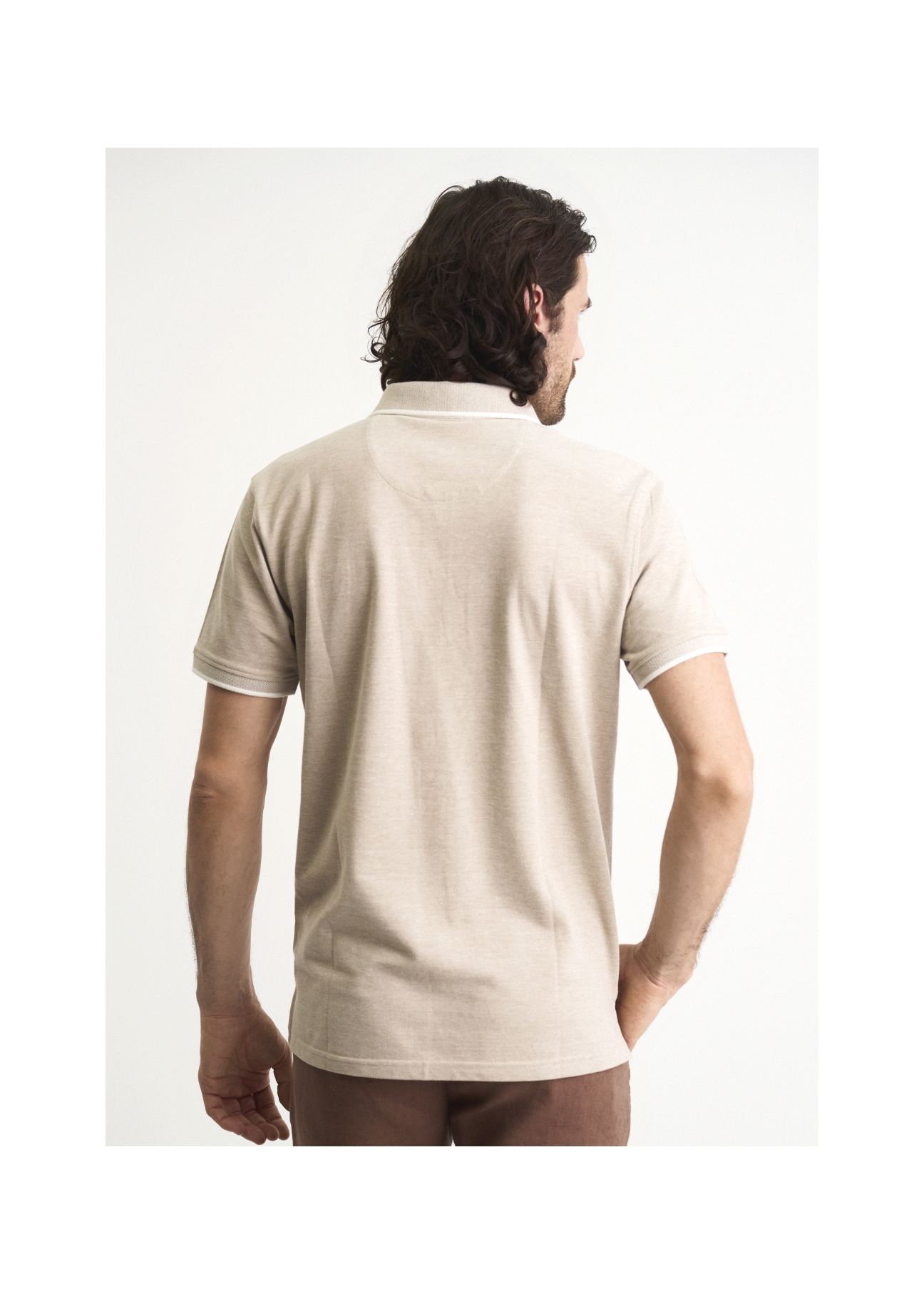 Koszulka polo POLMT-0049-81(W22)-02