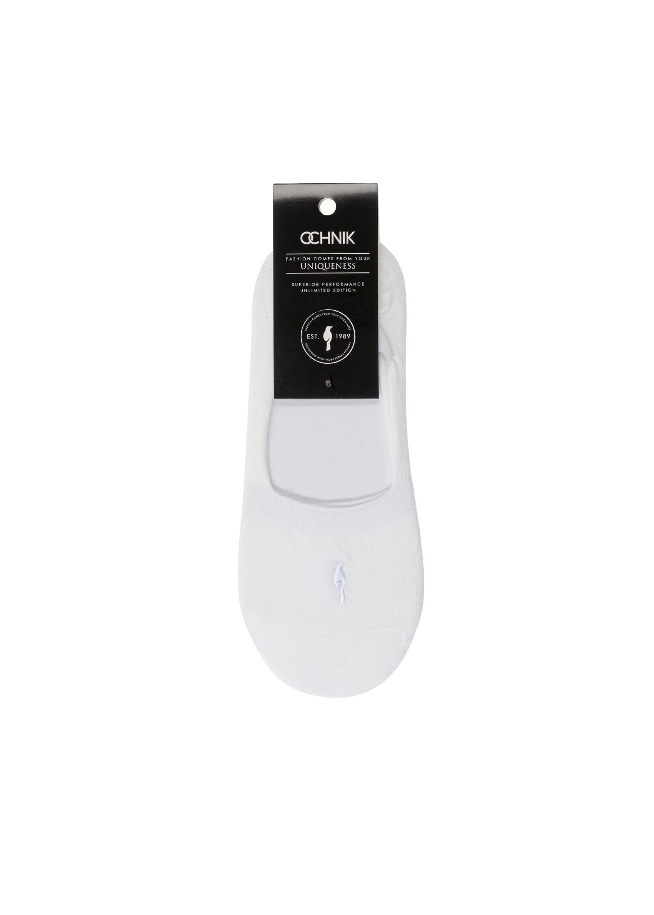 Białe stopki męskie SKAMT-0150A-11(W23)-02