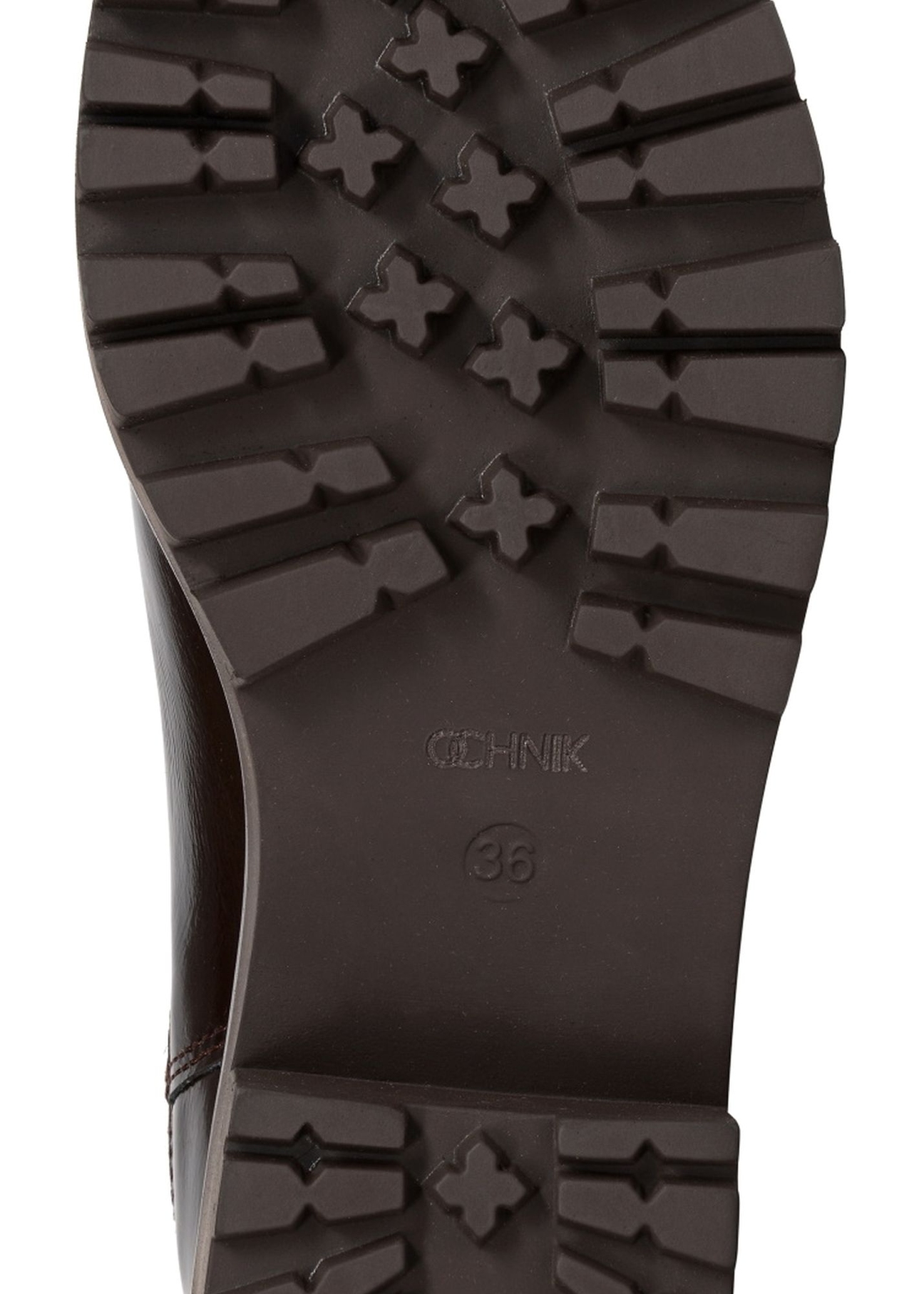 Brązowe skórzane botki damskie BUTYD-1006-89(Z23)-04