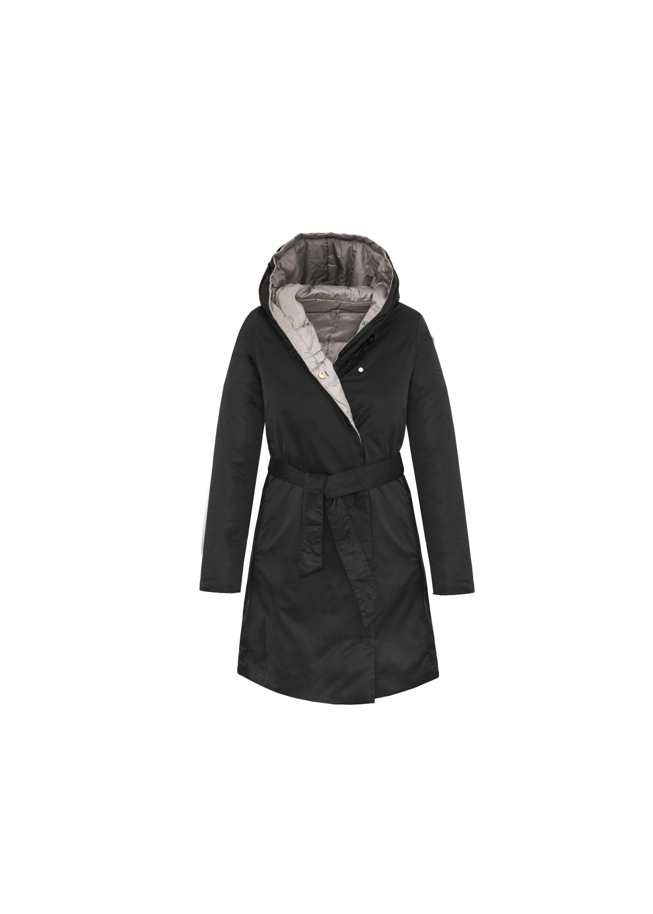 Dwustronna kurtka puchowa damska KURDT-0068-99(Z17)-04