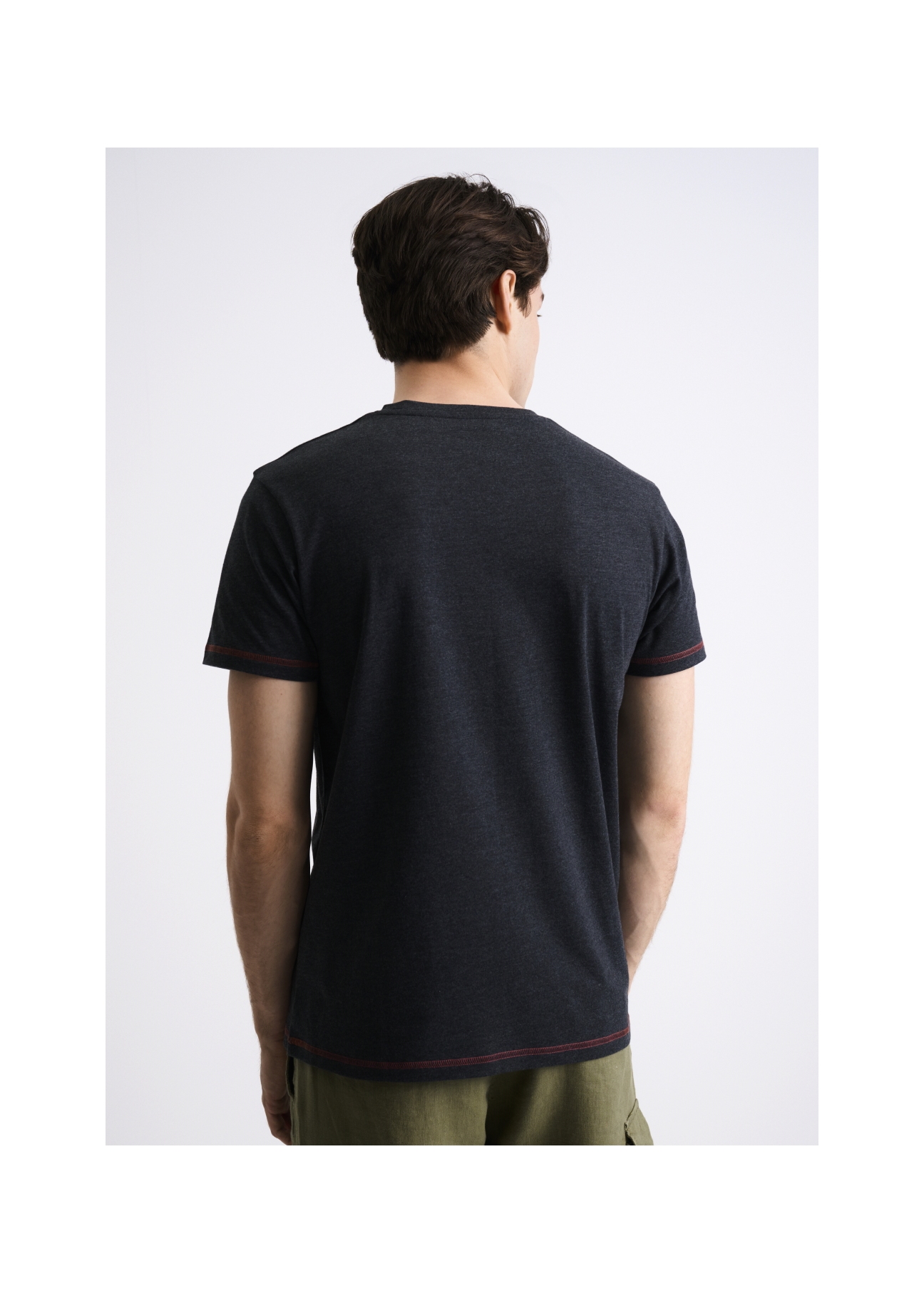 T-shirt męski TSHMT-0068-91(W22)-02