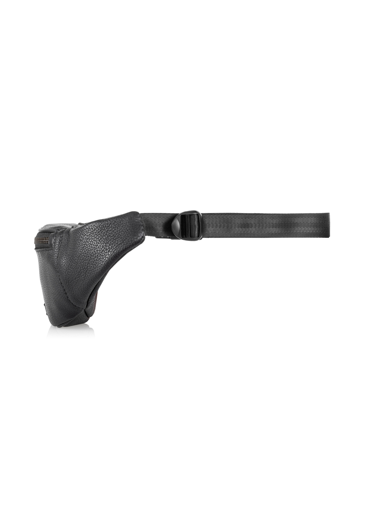 Skórzana nerka męska na suwak TORMS-0166A-99(W23)-04