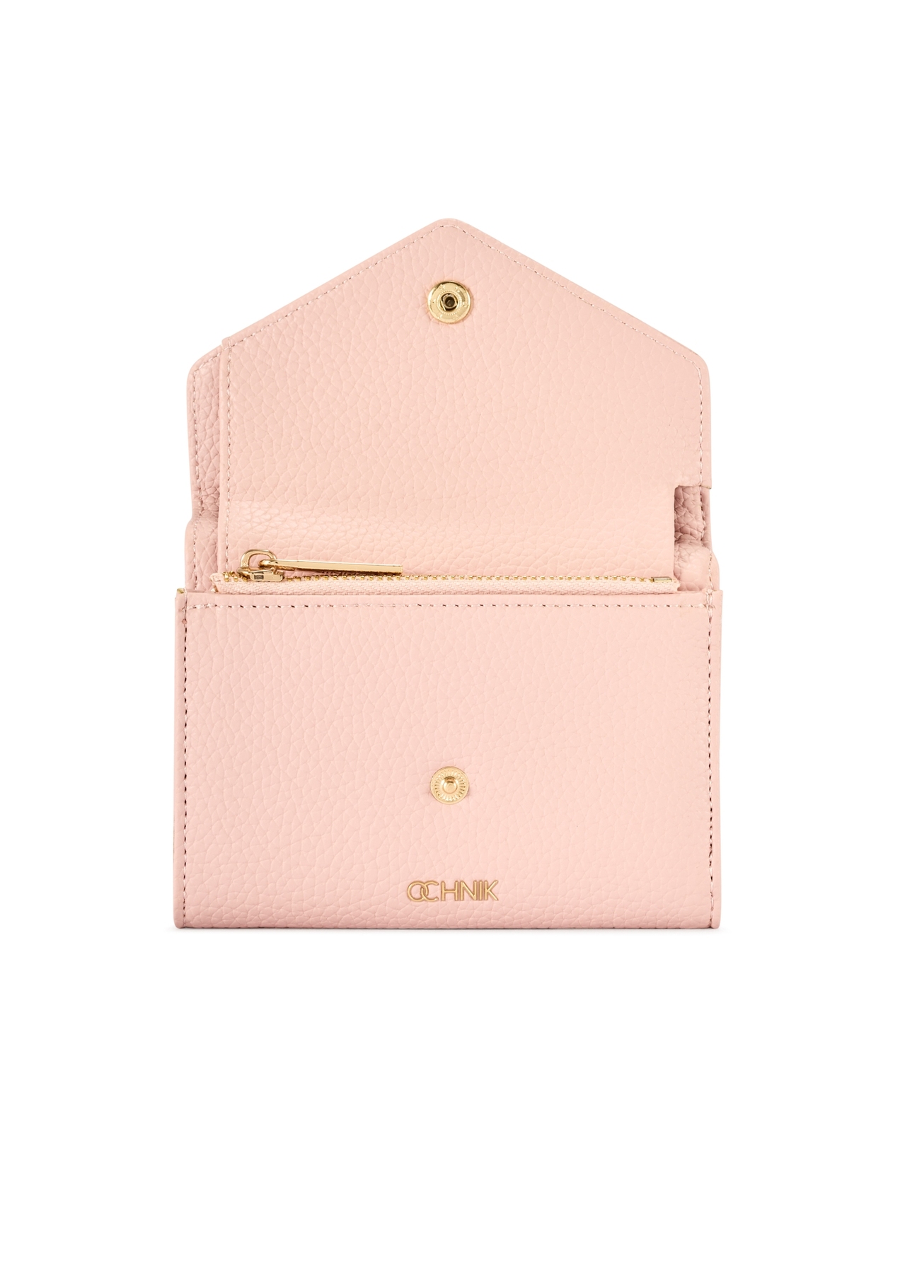 Mały różowy portfel damski POREC-0414-5B(W26)