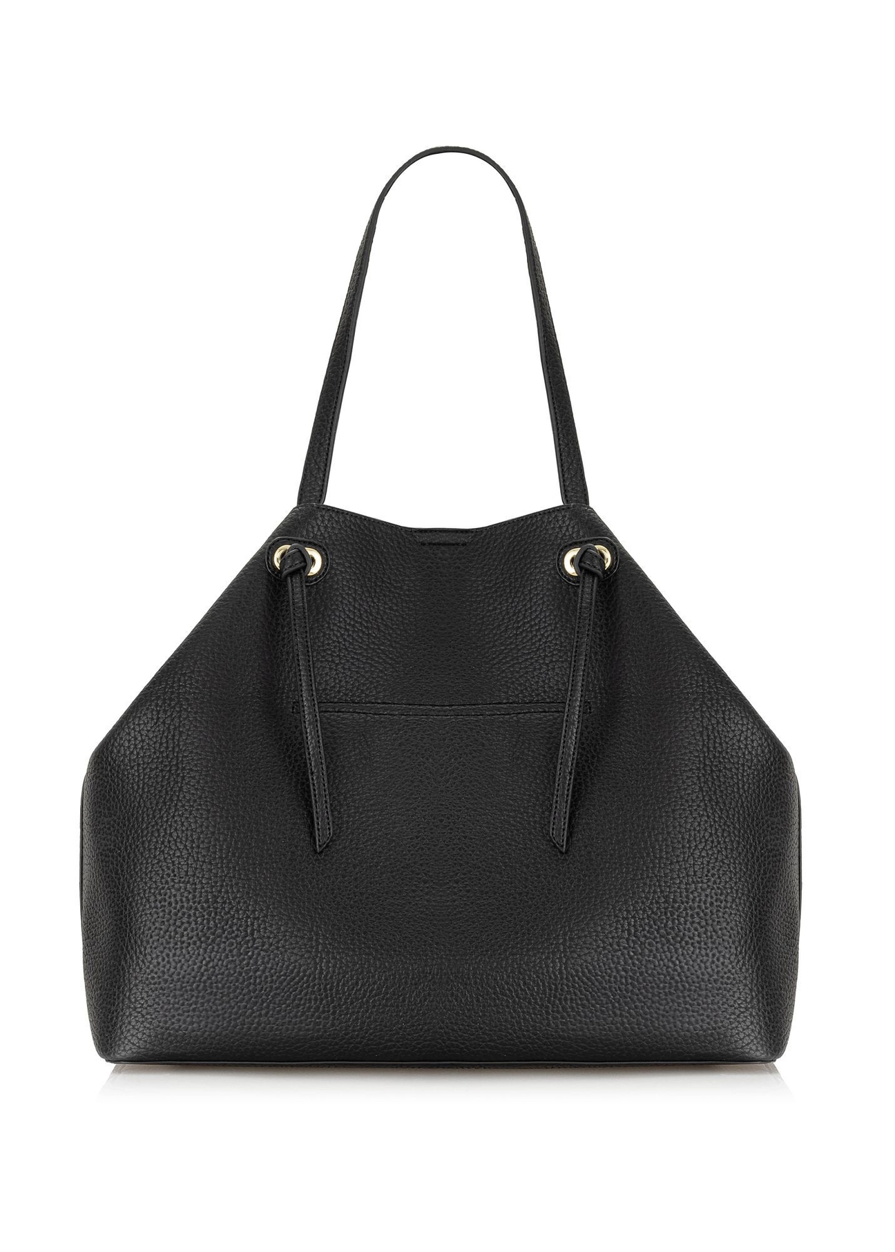 Duża czarna torebka shopper TOREC-0995A-99(Z25)