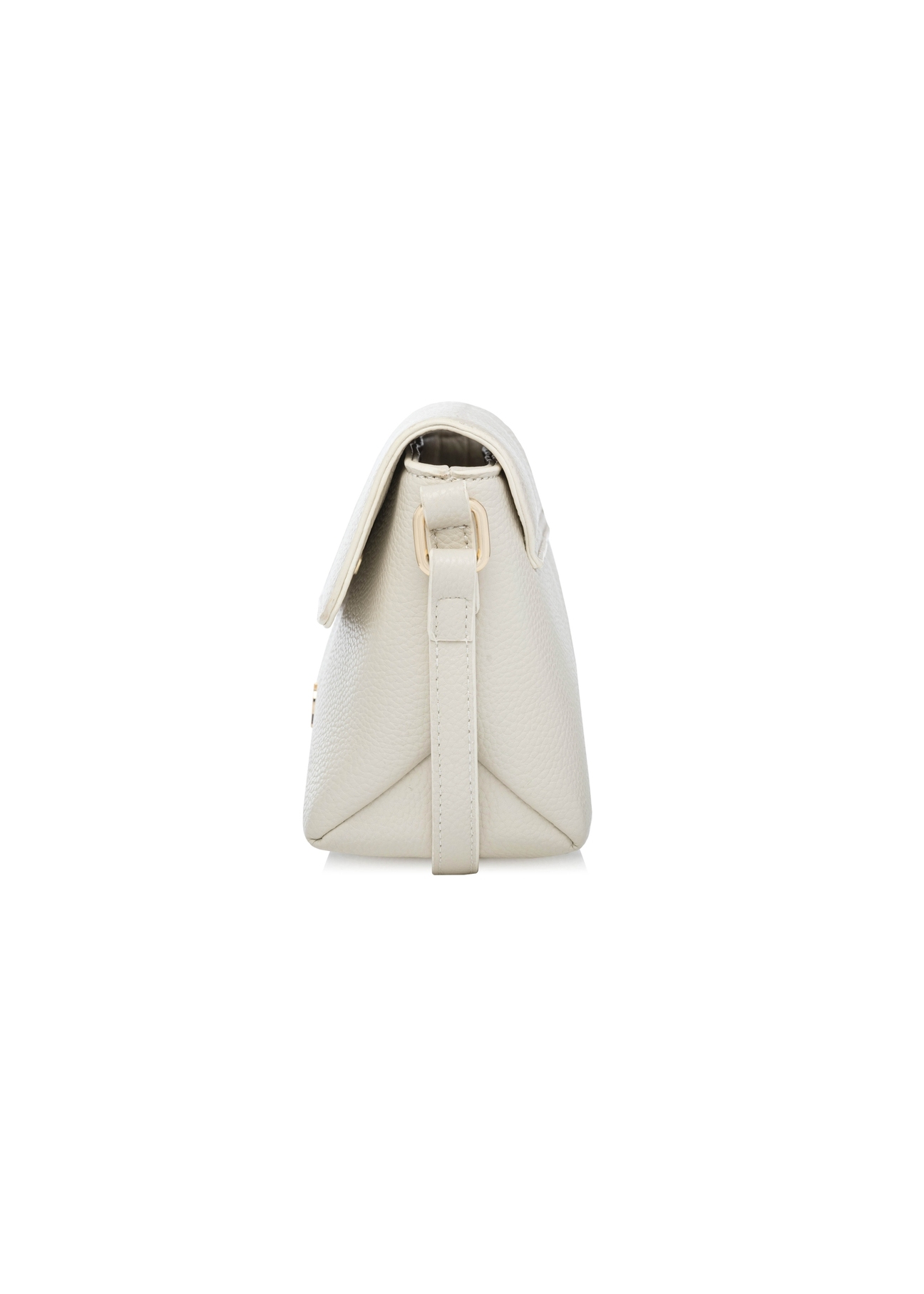 Kremowa mała torebka damska na ramię TOREC-0916-0B(W26)