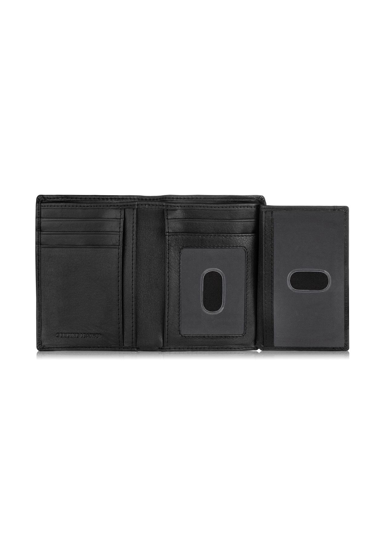 Skórzany portfel męski na gumkę PORMS-0516-99(W24)