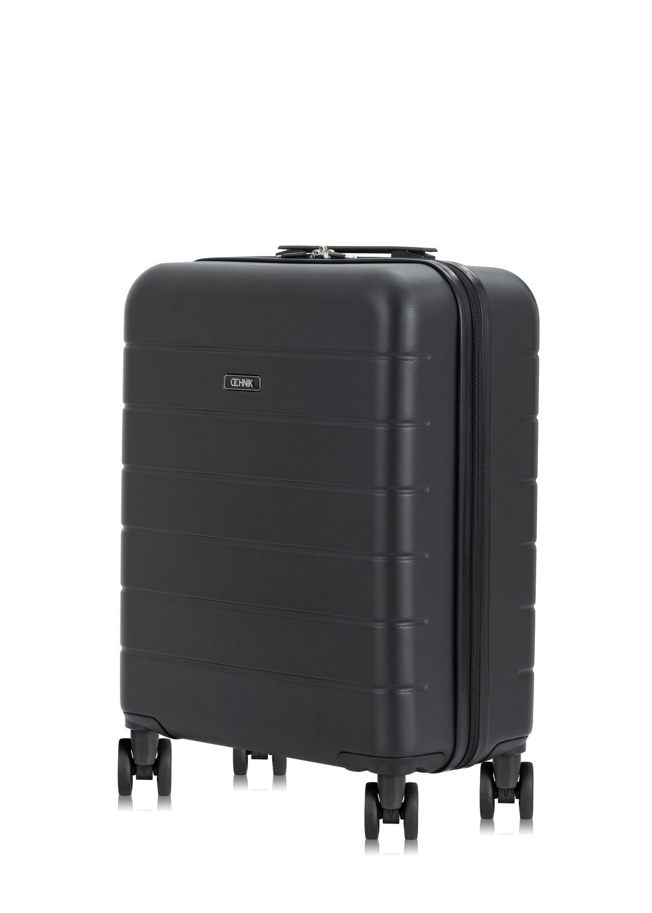 Cabin suitcase with cup holder WALAB-0072-99-19(W24)-02