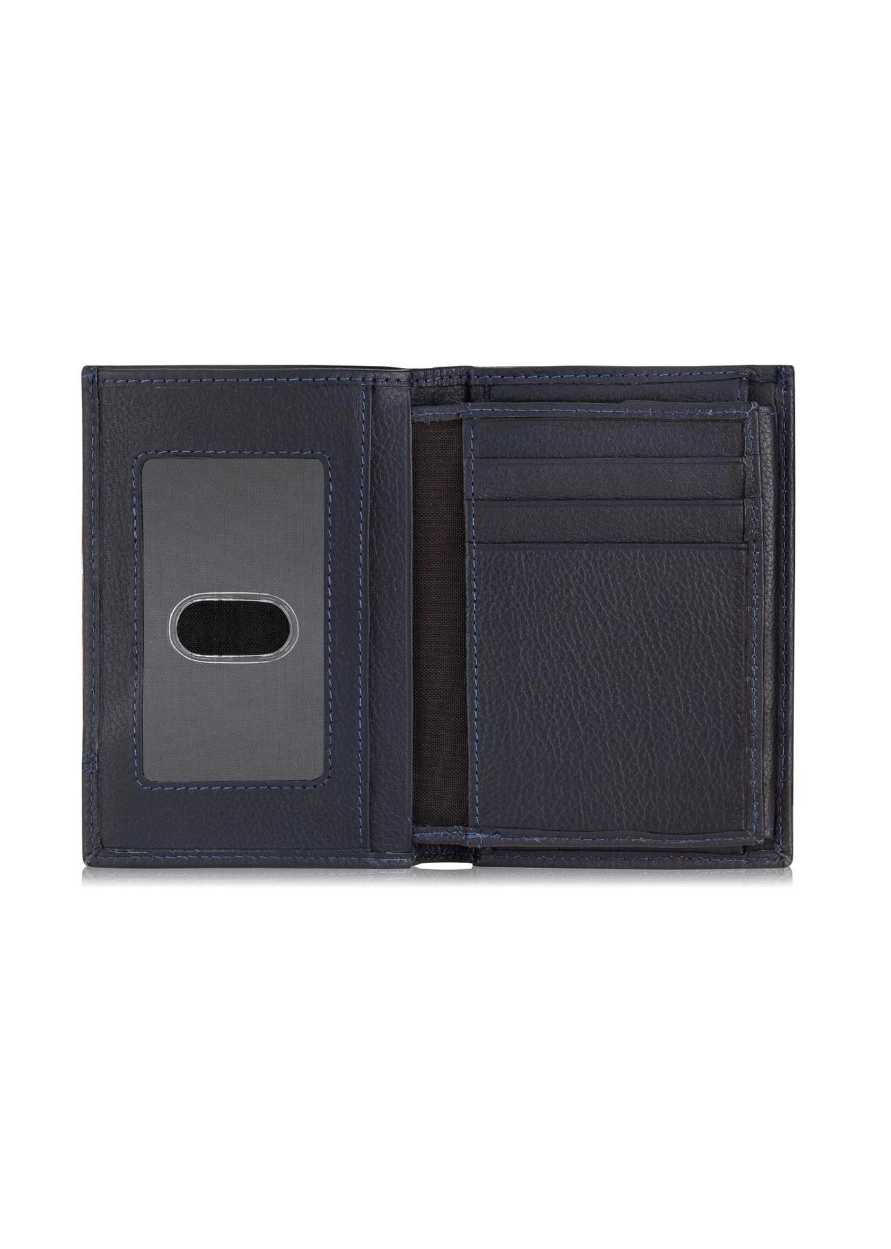 Skórzany portfel męski z przeszyciem PORMS-0022-69(Z23)