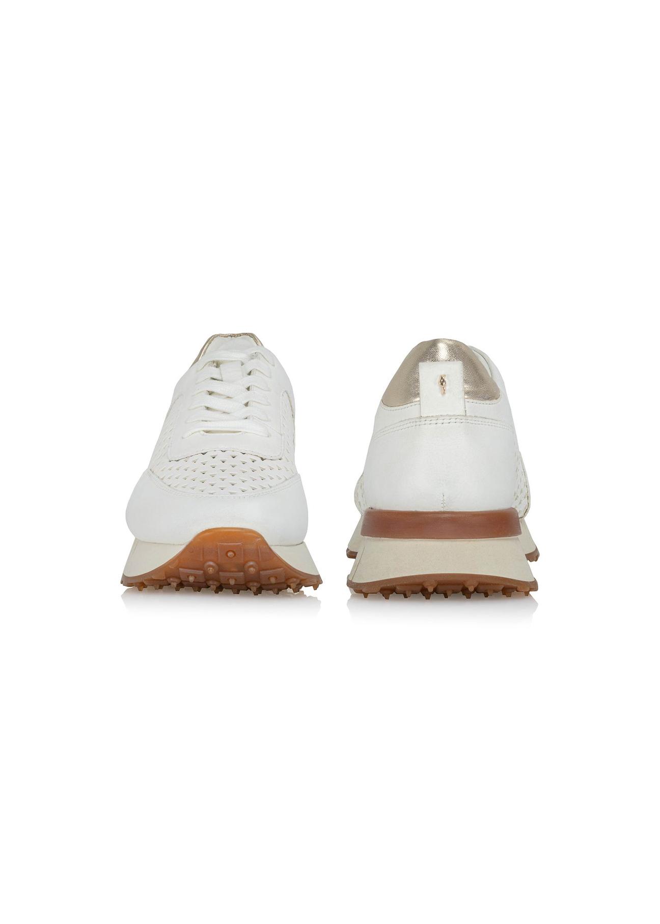 Damskie sneakersy ze skóry naturalnej BUTYD-1082-11(W24)
