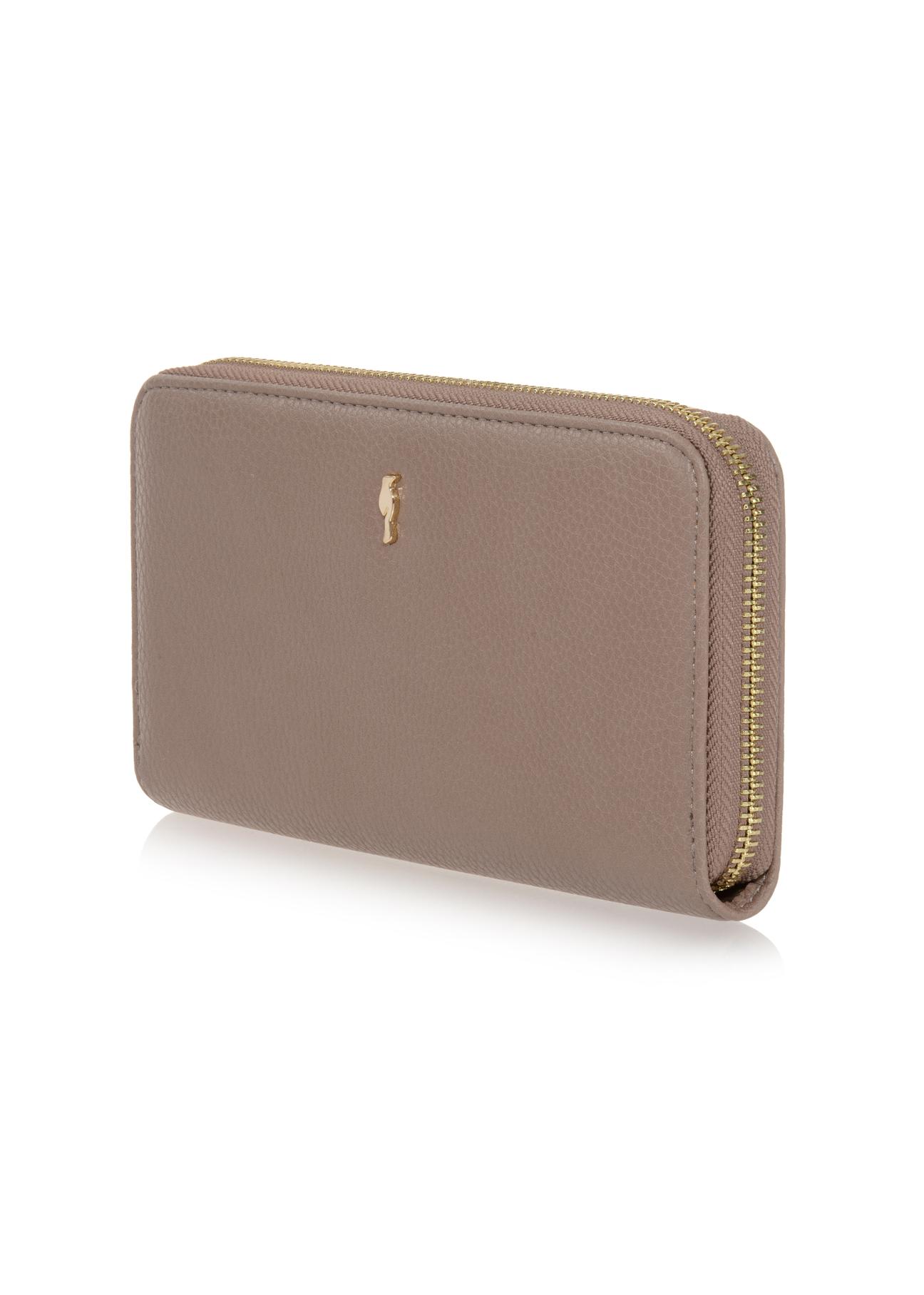 Duży brązowy portfel damski POREC-0154C-99(W23)