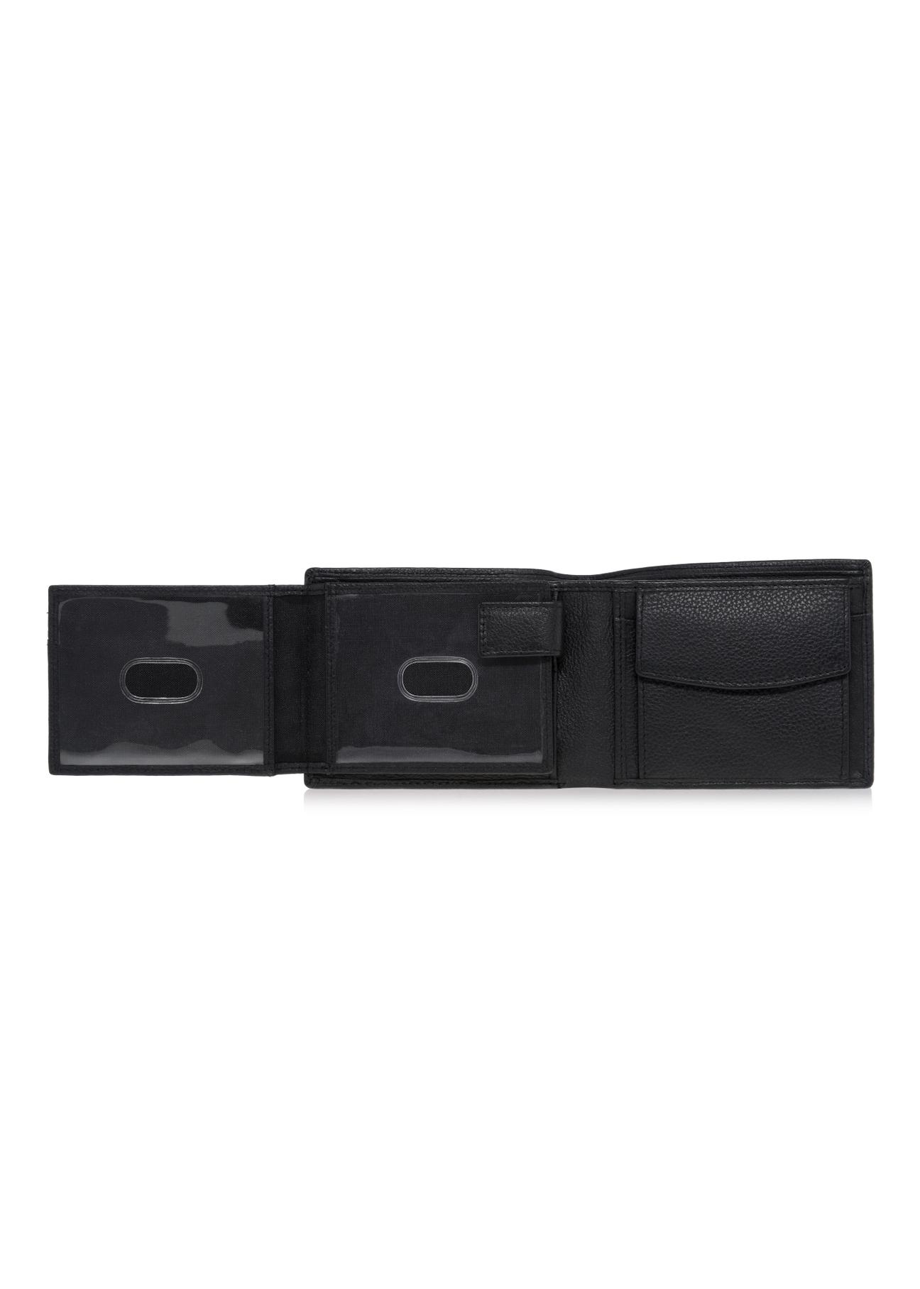Skórzany portfel męski z tłoczeniem PORMS-0011A-99(W23)