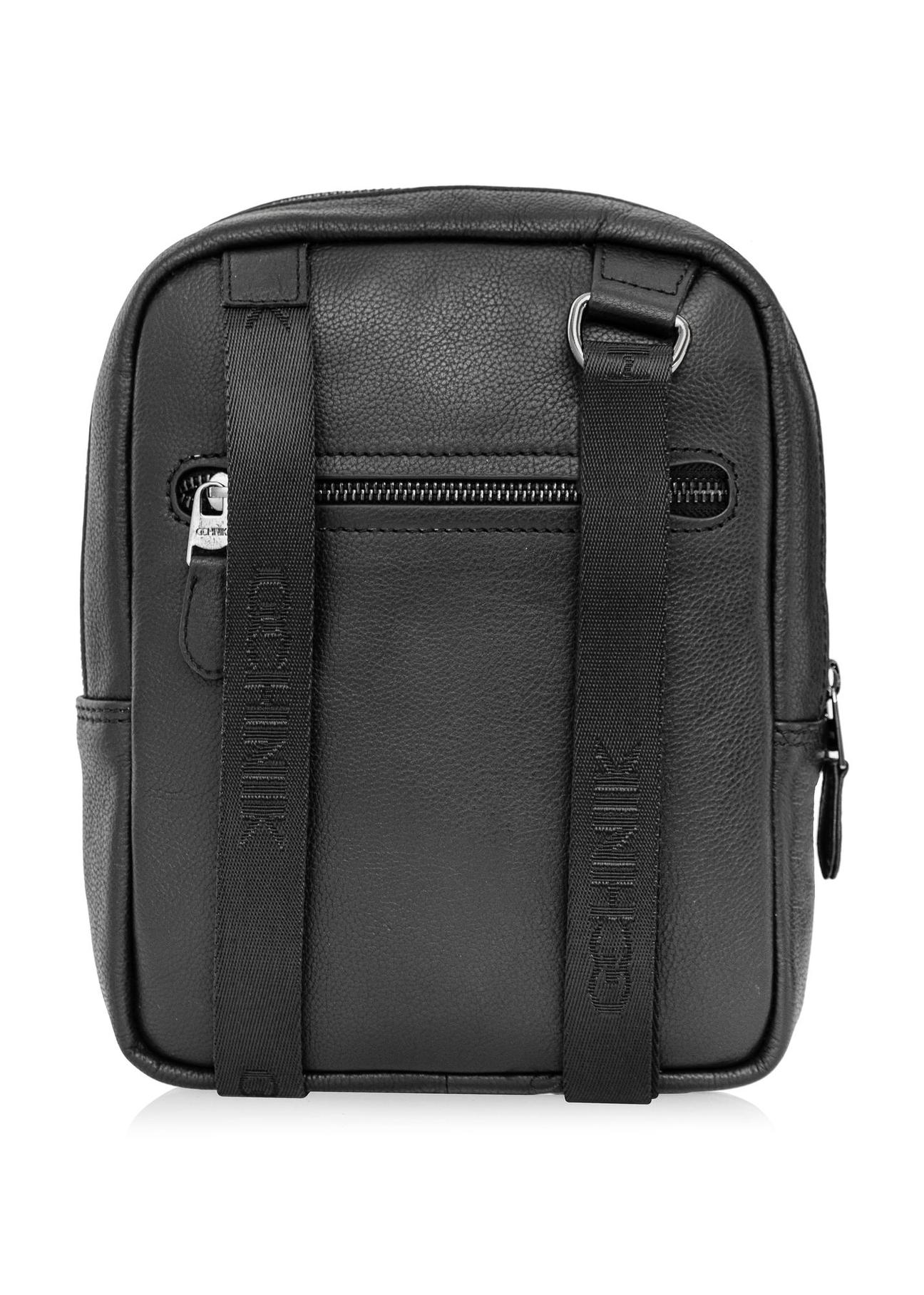 Black leather men's bag TORMS-0016C-99(Z24)-04