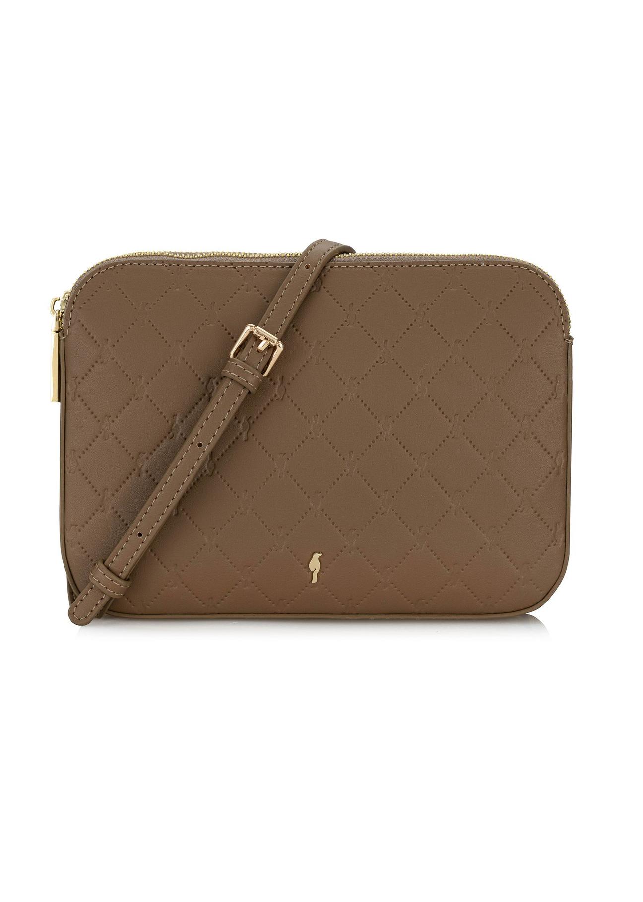 Brown quilted women's bag TOREC-0205D-81(Z24)-01