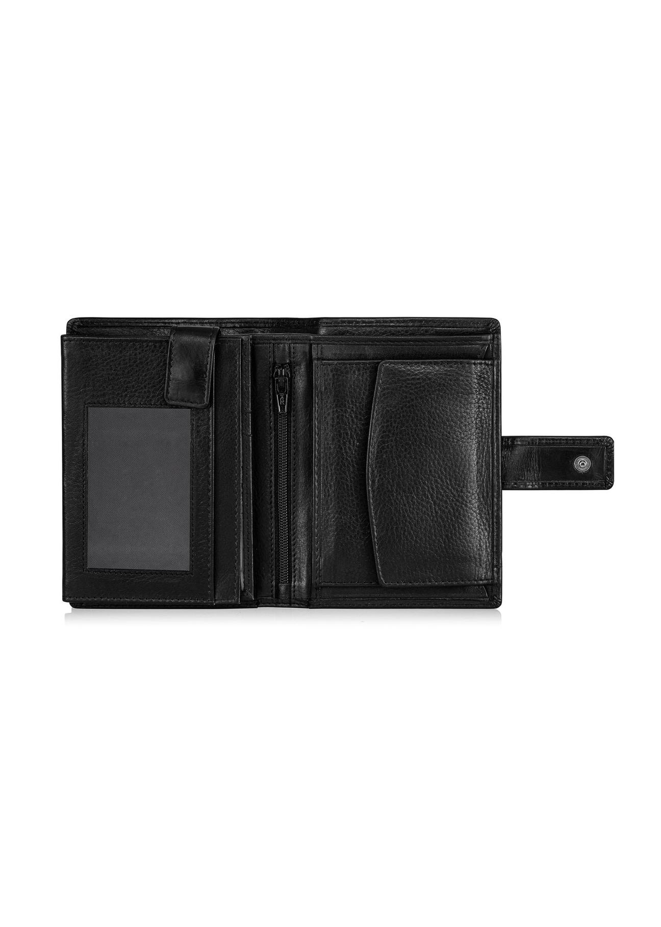 Black men's wallet PORMS-0623-99(Z24)-05