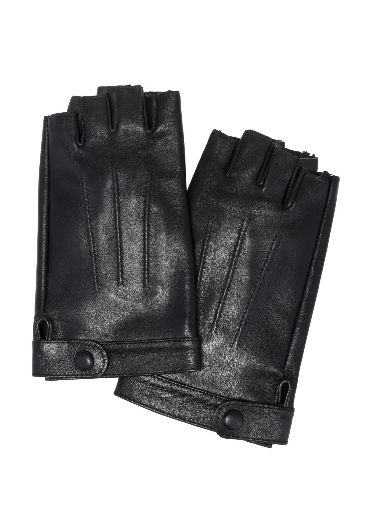 Skórzane rękawiczki damskie samochodowe REKDS-0085-99(W24)