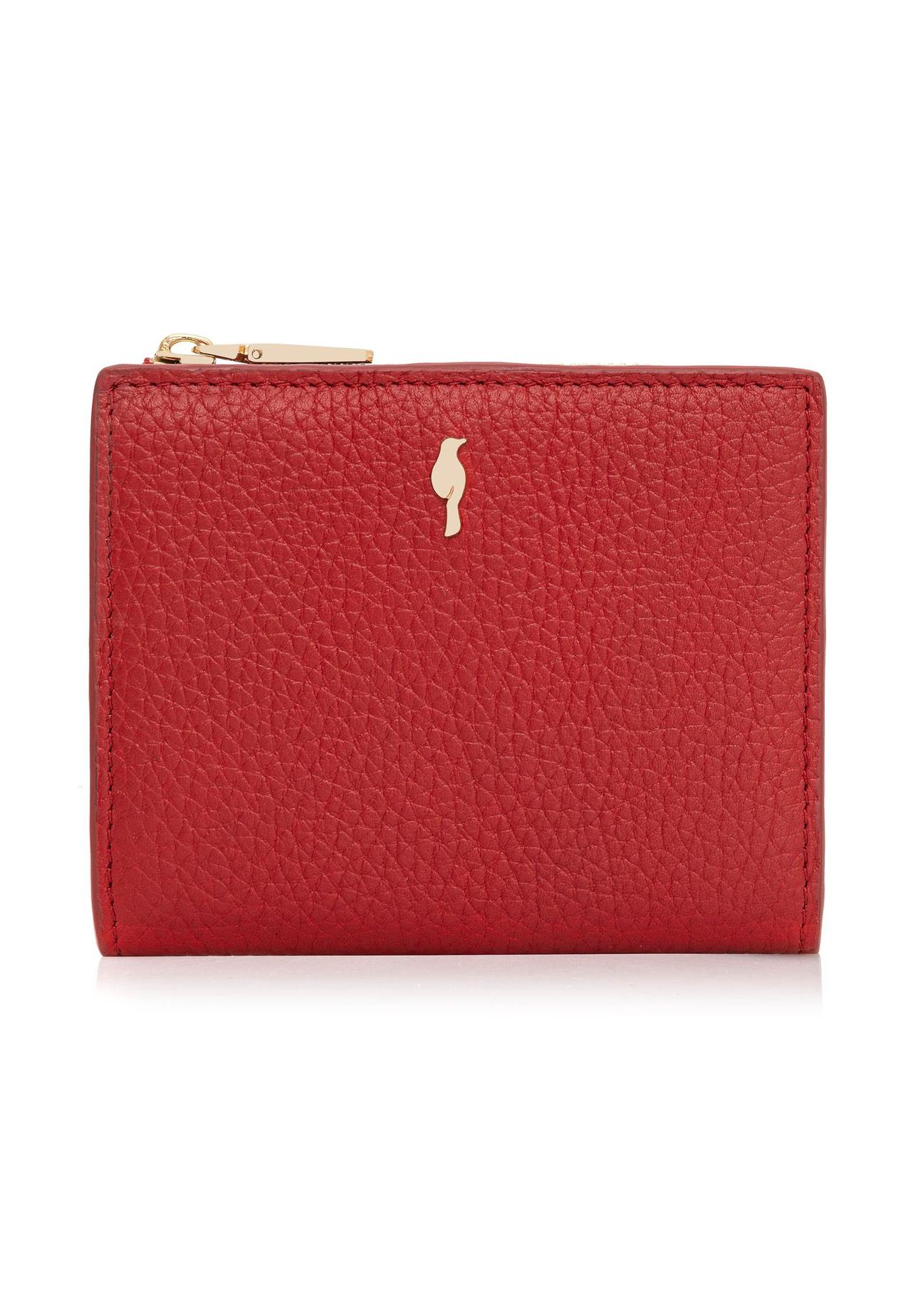 Small red women's wallet PORES-0842E-41(Z24)-01