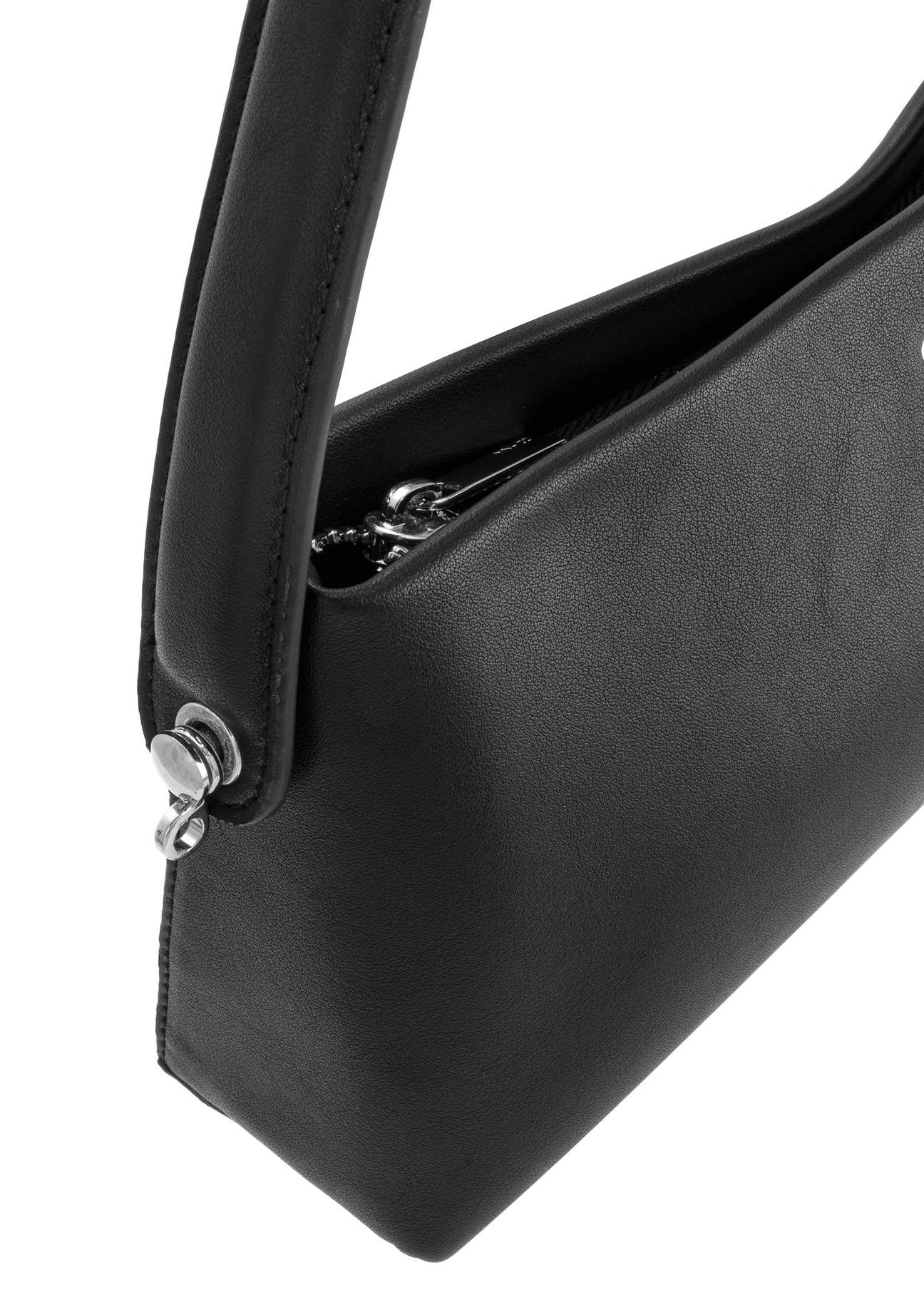 Minimalist black women's bag TOREC-0964-99(Z24)-06