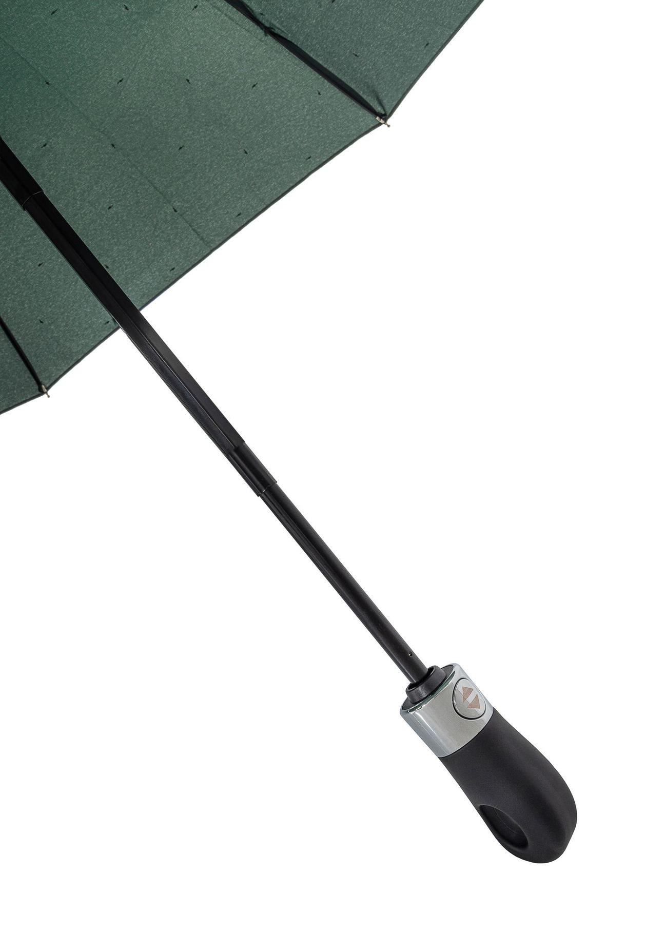 Składany parasol damski w kolorze zielonym PARSD-0012-54(W24)