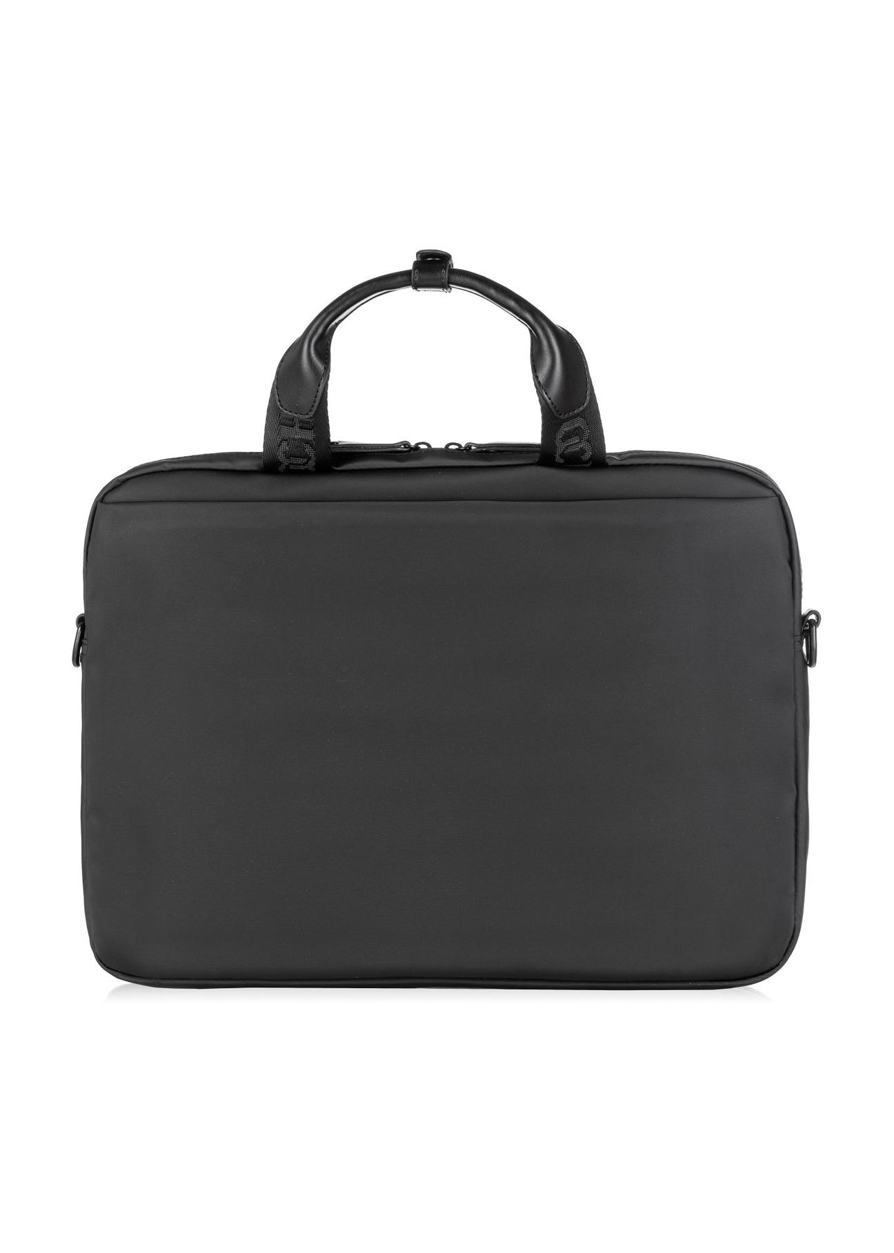 Black men's bag with handle TORMN-0203B-99(Z24)-04