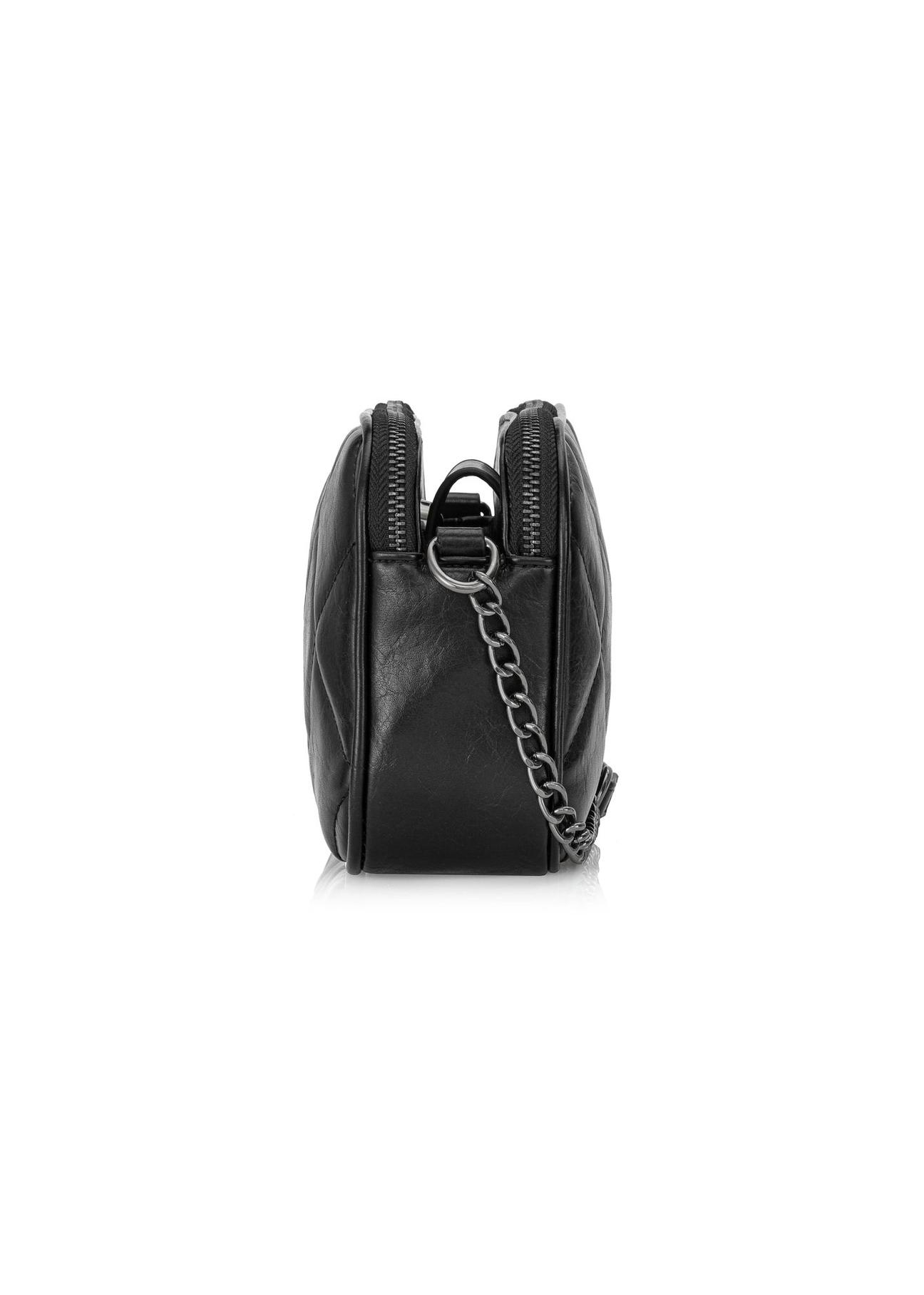 Roomy quilted black women's handbag TOREC-0955-99(Z24)-04