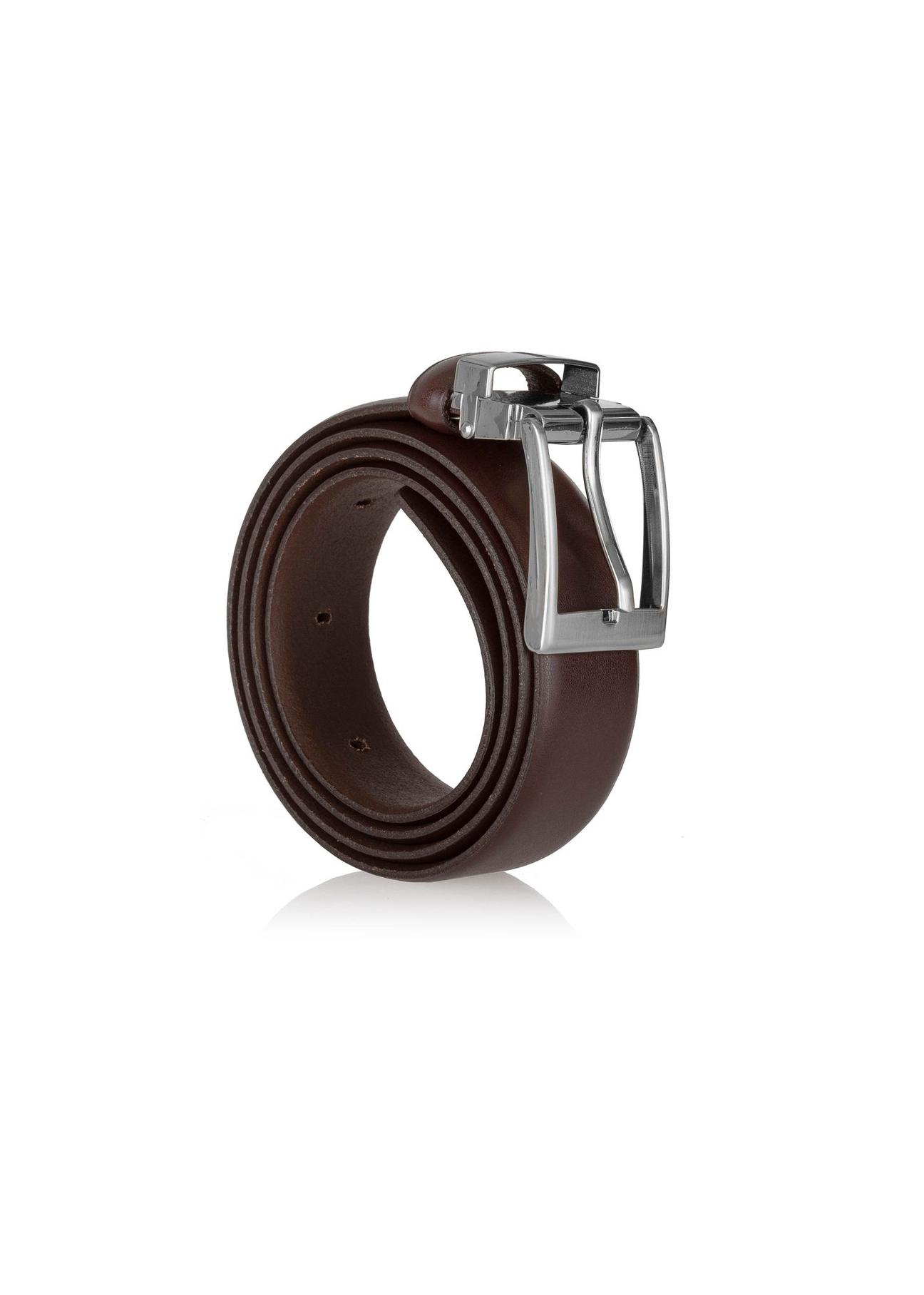 Brown men's belt PAM-JW052-89(KS)-04