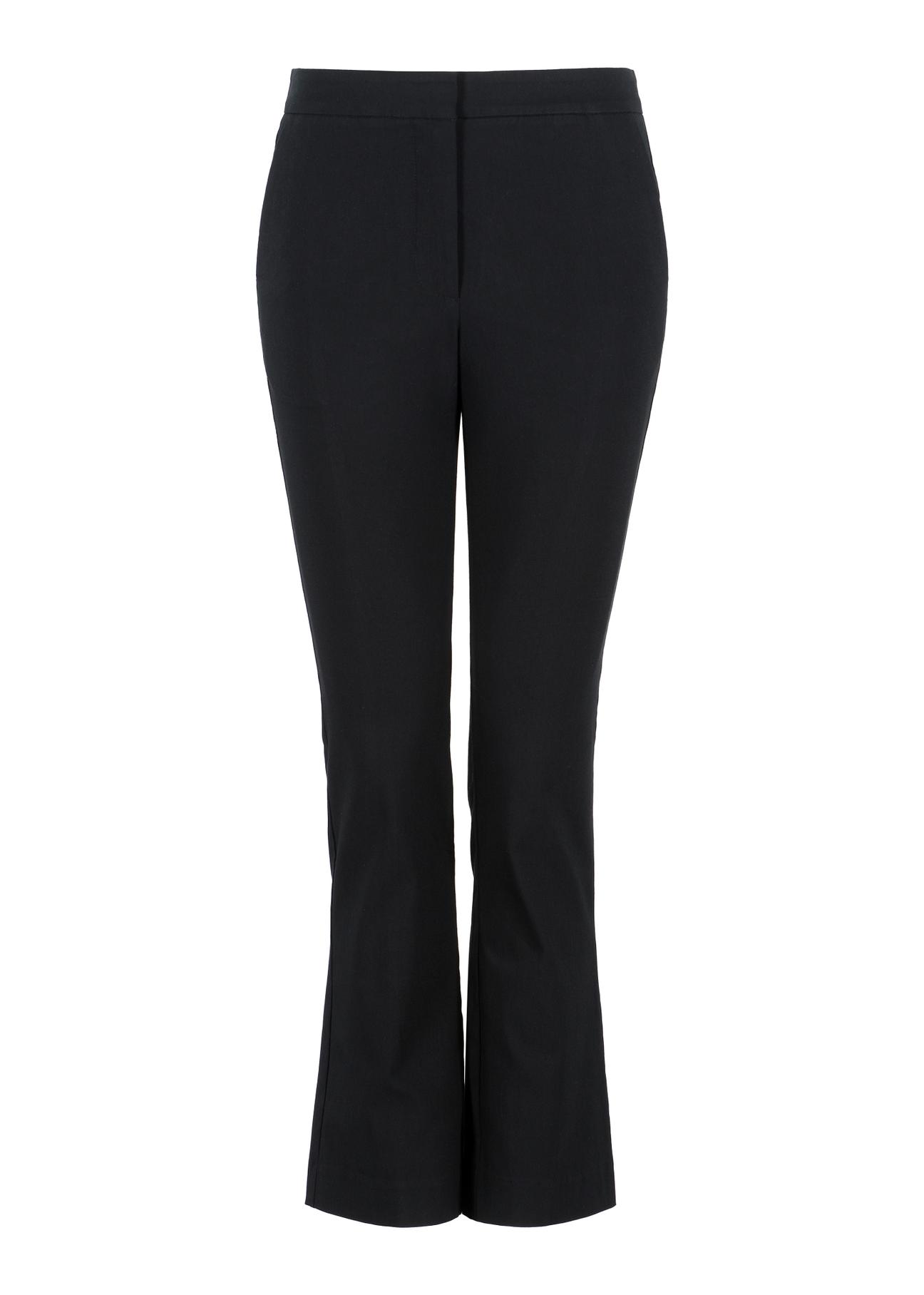 Czarne spodnie damskie 7/8  SPODT-0087-99(Z23)