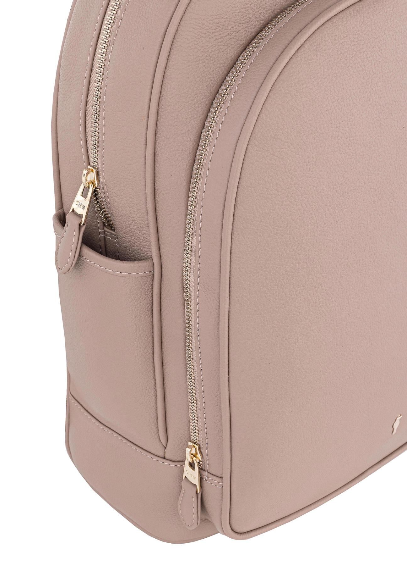 Skórzany plecak damski z kieszenią na laptop PLCDS-0001-82(W24)