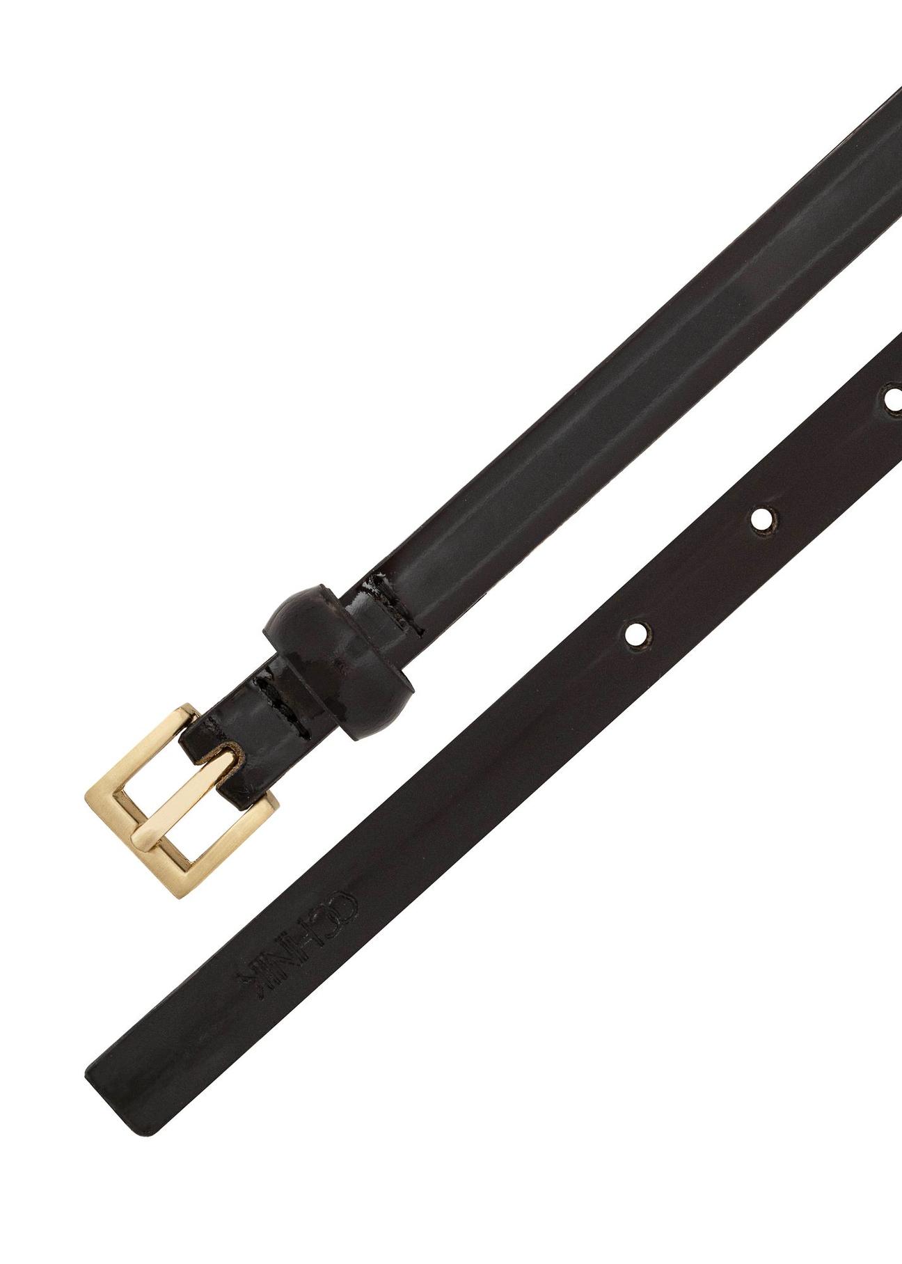 Thin leather women's belt PASDS-0313-98(Z24)-03