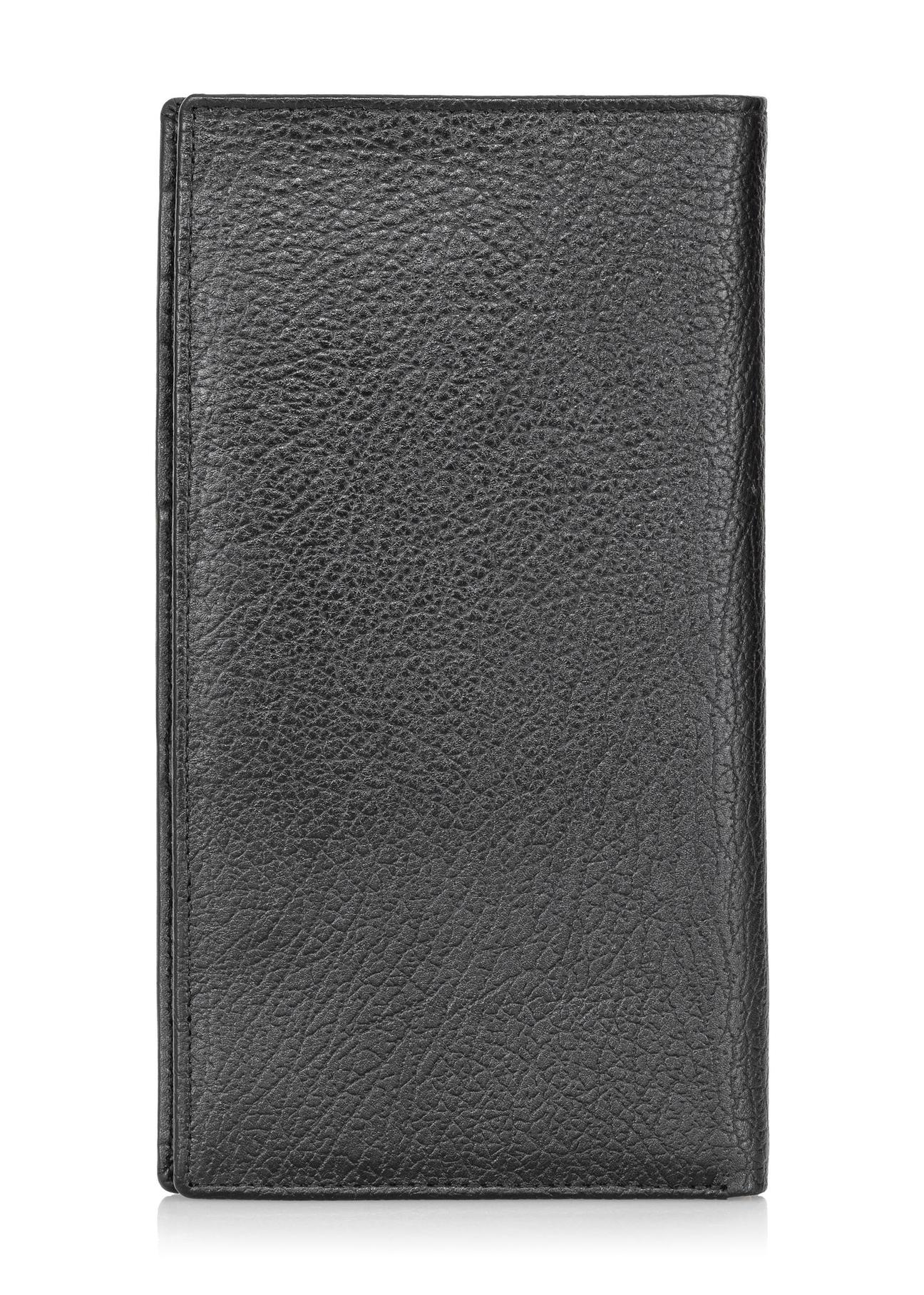 Skórzany groszkowany portfel męski PORMS-0542-99(W23)