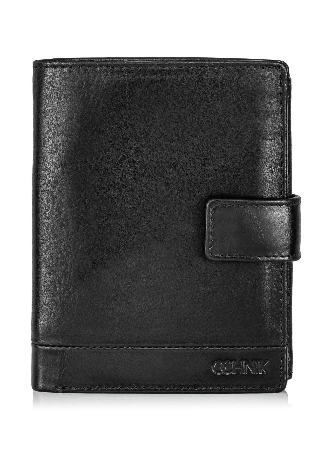 Black men's wallet PORMS-0623-99(Z24)-02