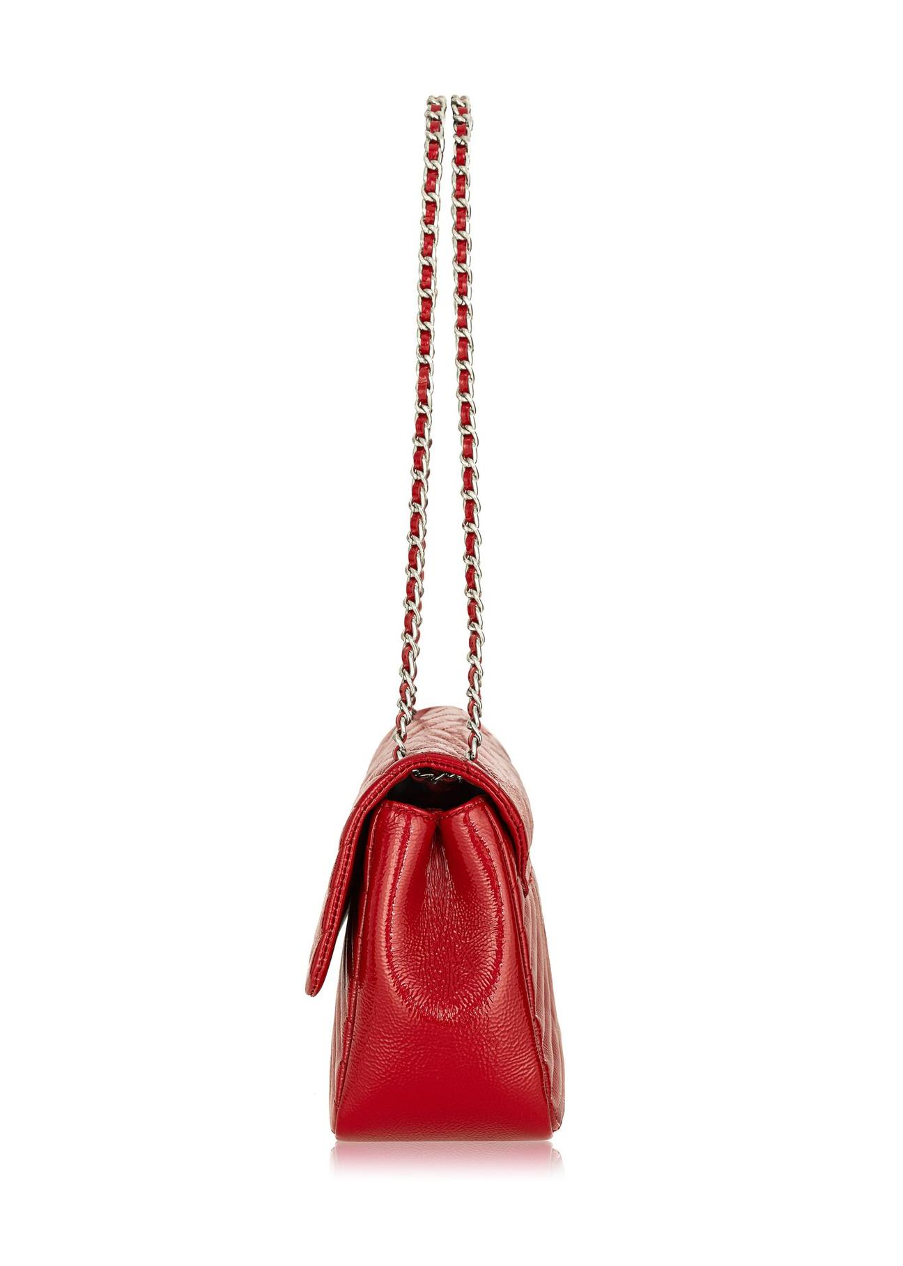 Red patent leather women's handbag TORES-1045(Z24)-03