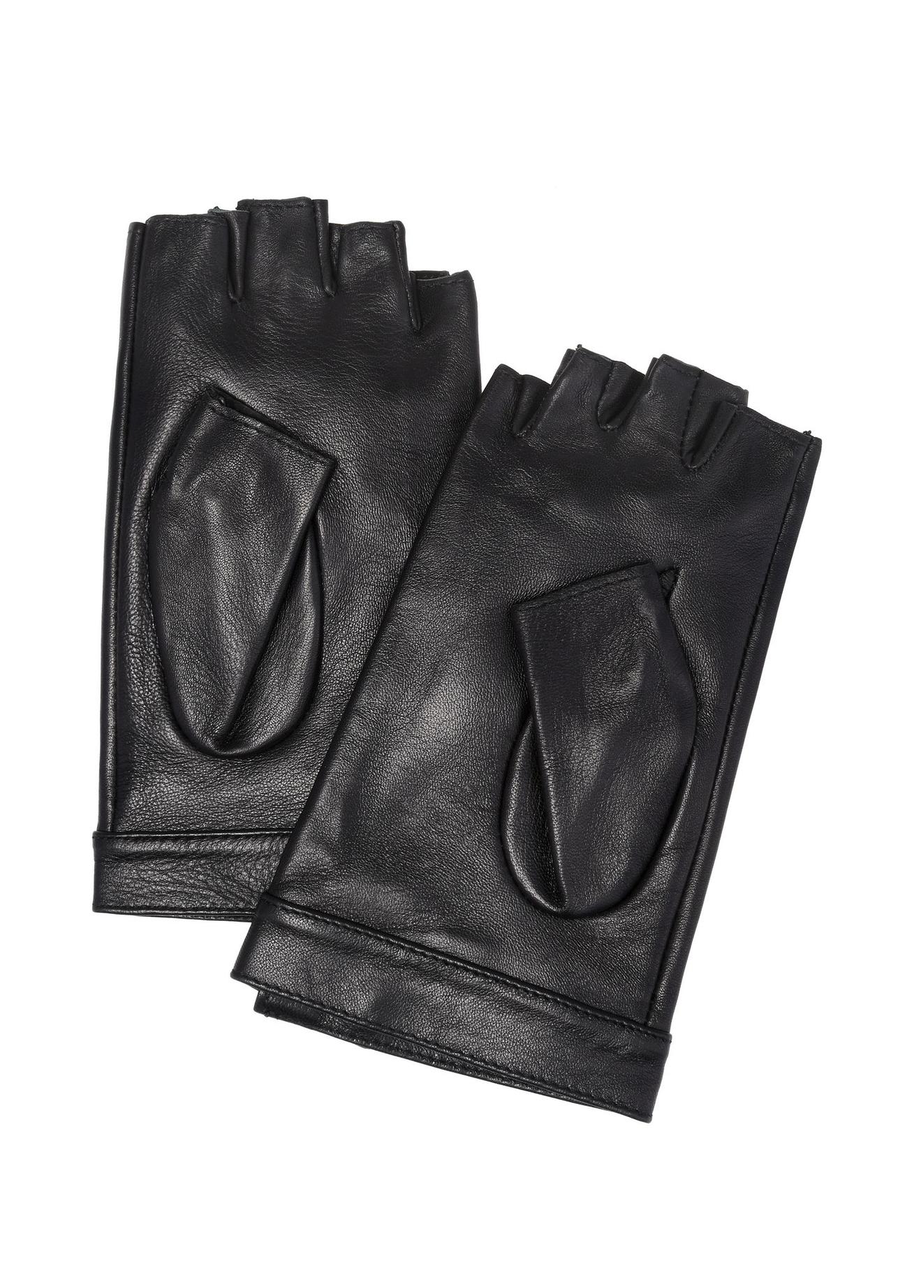 Skórzane rękawiczki damskie samochodowe REKDS-0085-99(W24)