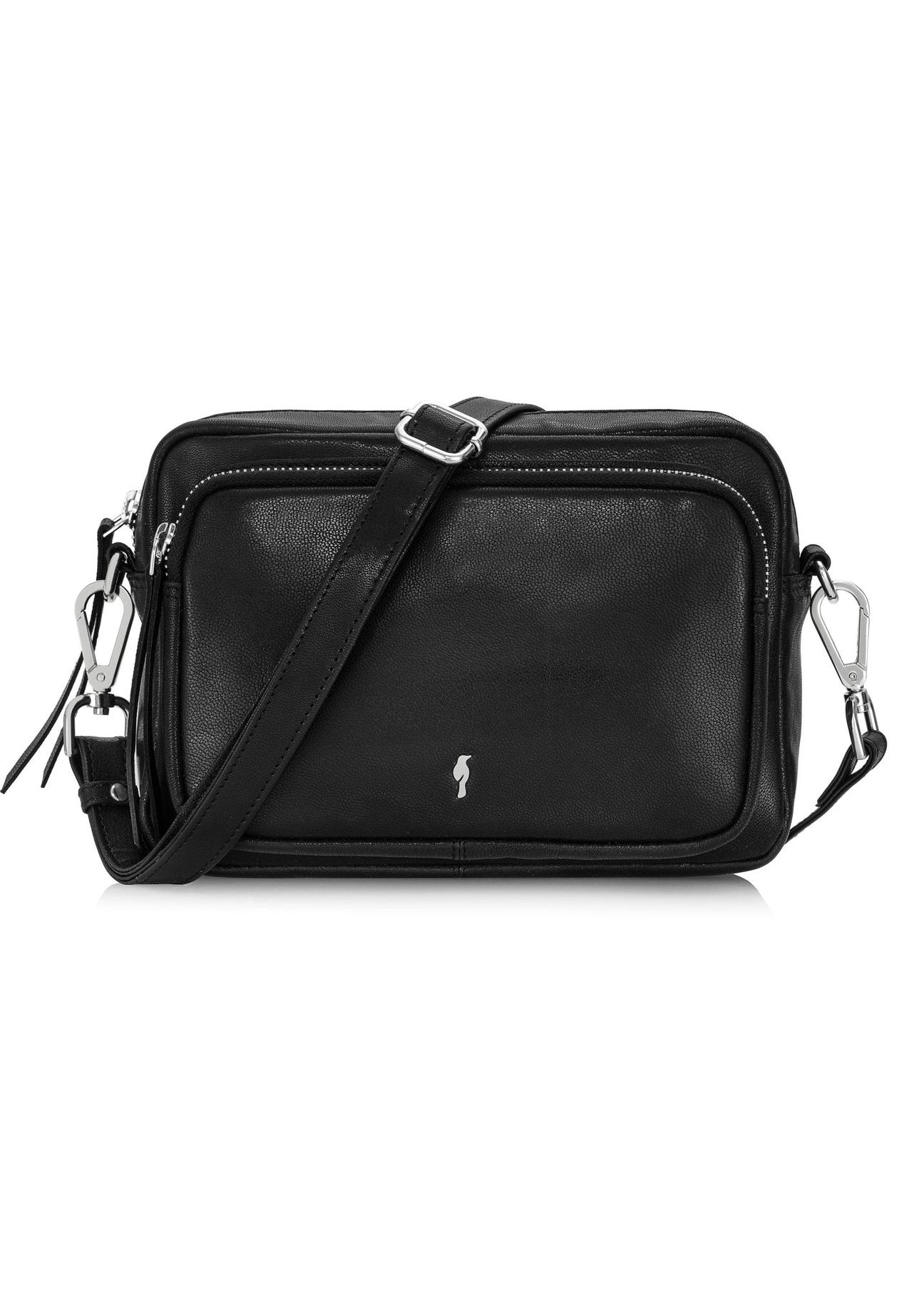 Small black leather women's bag TORES-1023-99(Z24)-02