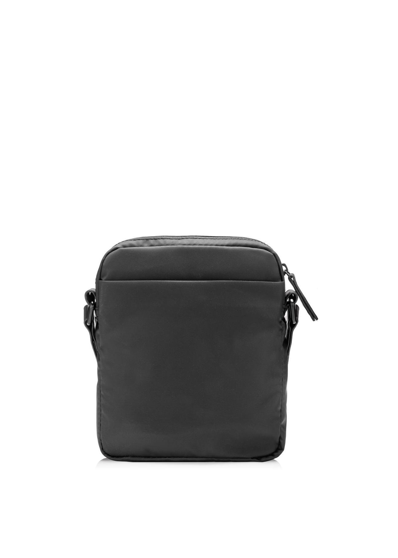 Black men's bag with pocket TORMN-0204B-99(Z24)-02